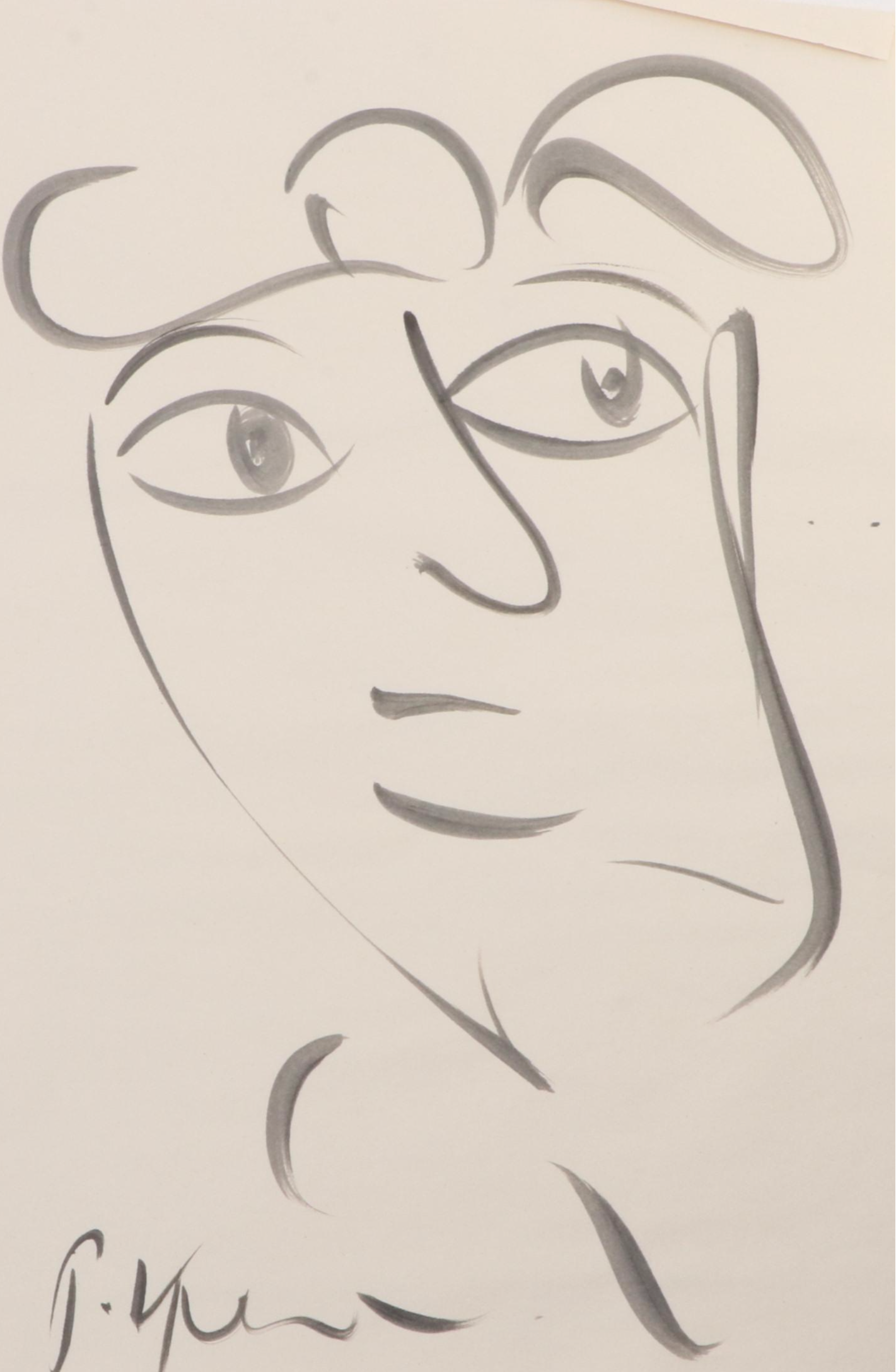 Peter Keil Abstract Ink Portraits