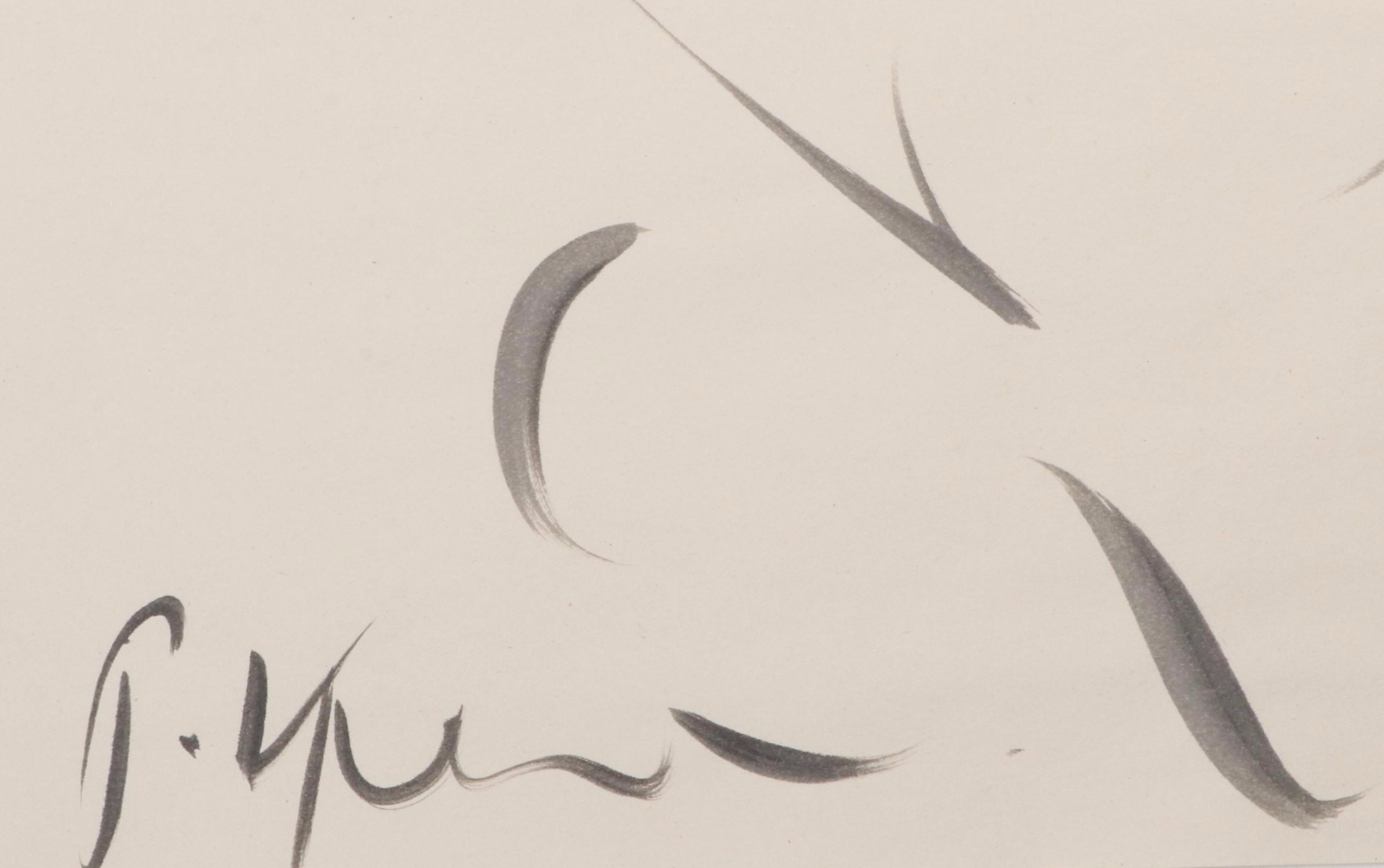 Peter Keil Abstract Ink Portraits