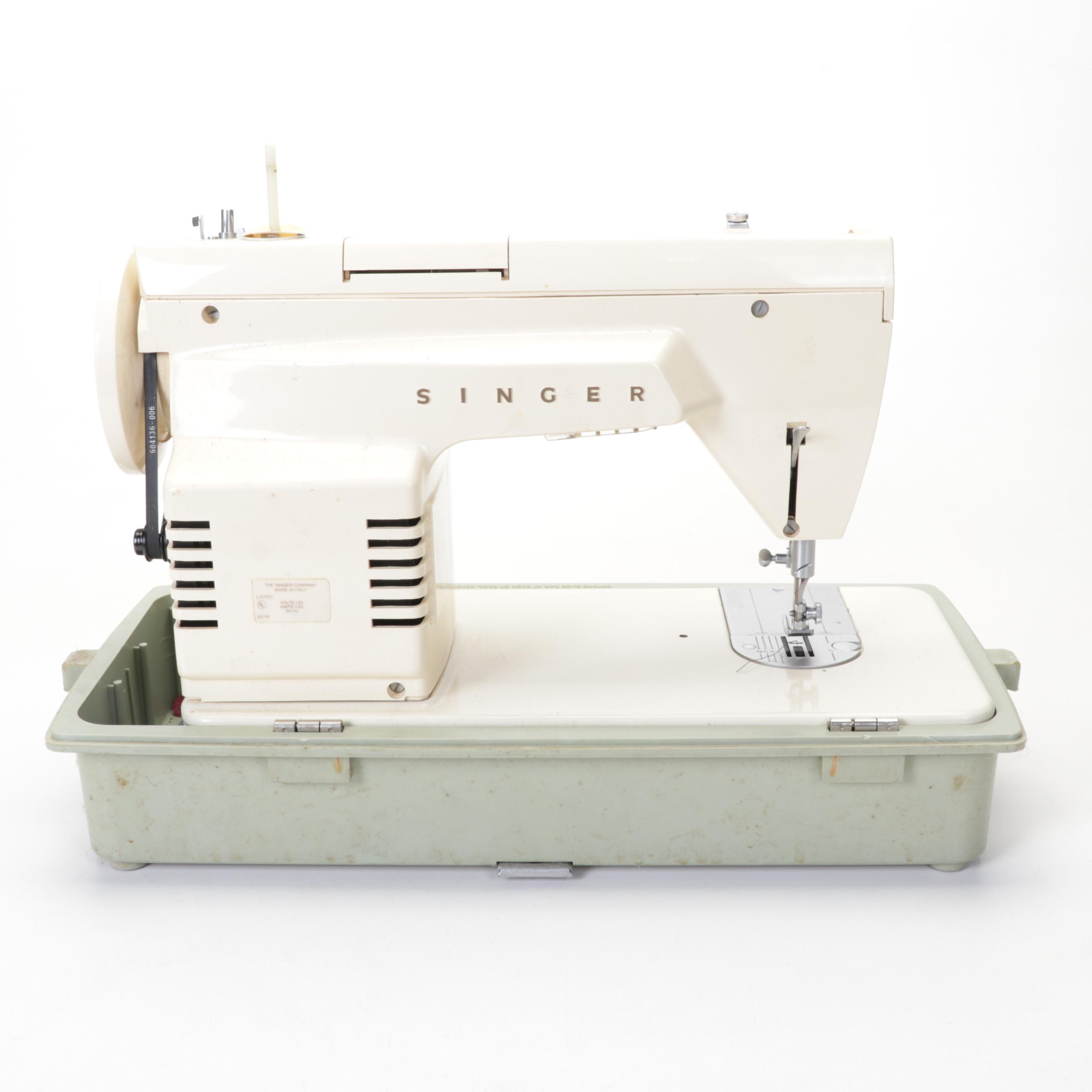 Singer "Fashion Mate 360" Portable Sewing Machine, Mid to Late 20th Century
