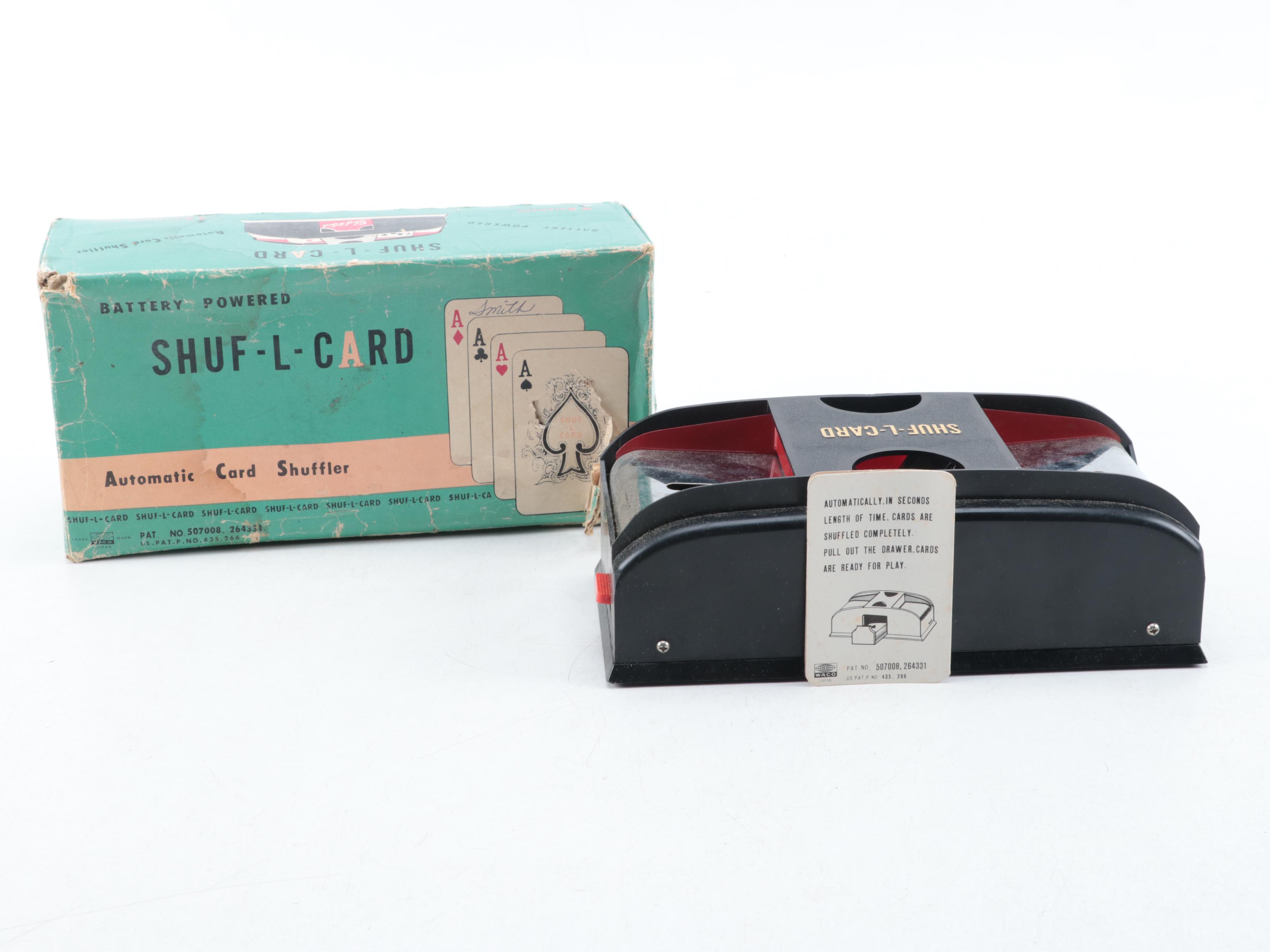 Poker Chip Carousels with Chips, Cards, Card Shuffler and Dominos