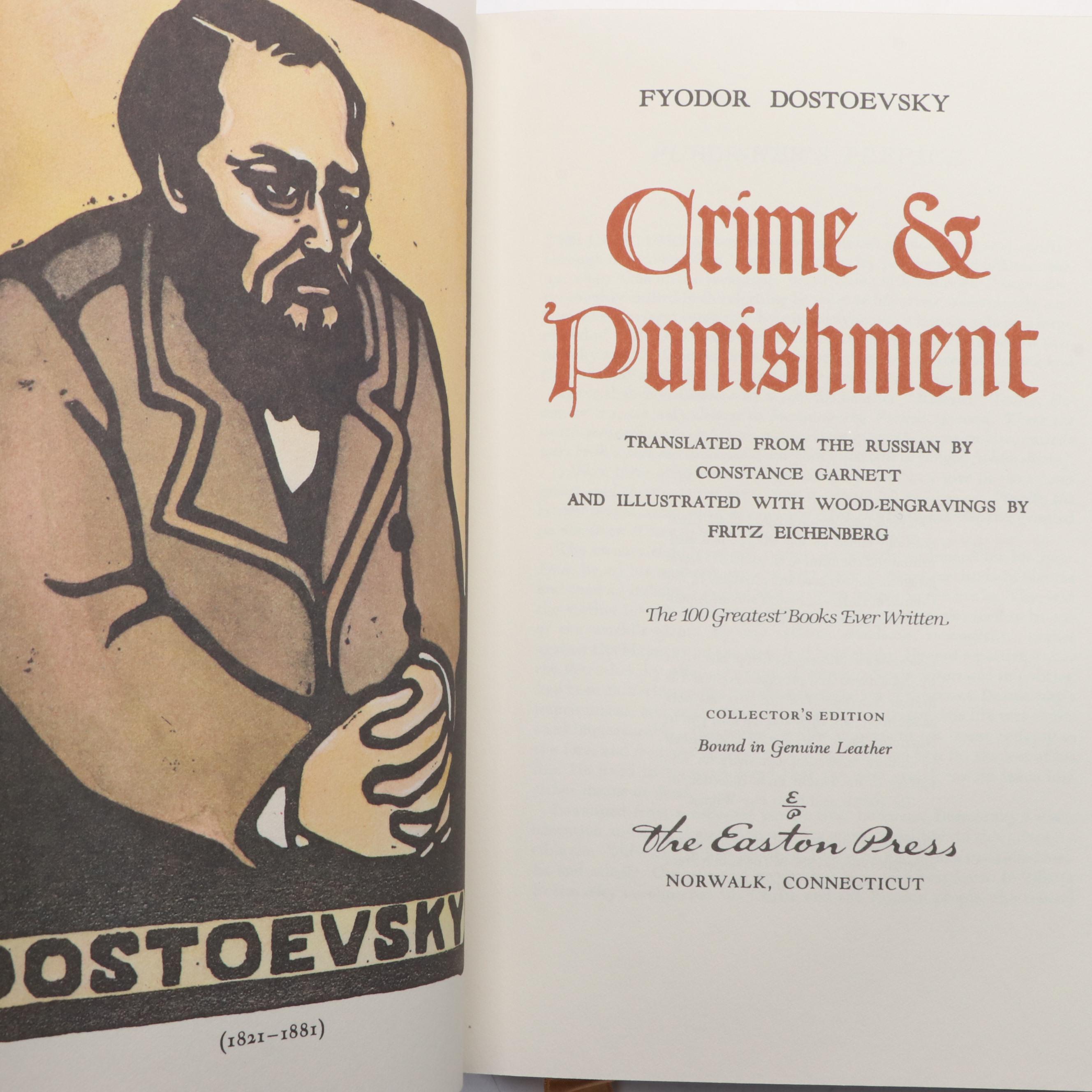 Easton Press Classics Including Austen, Tolstoy, Flaubert, and Joyce