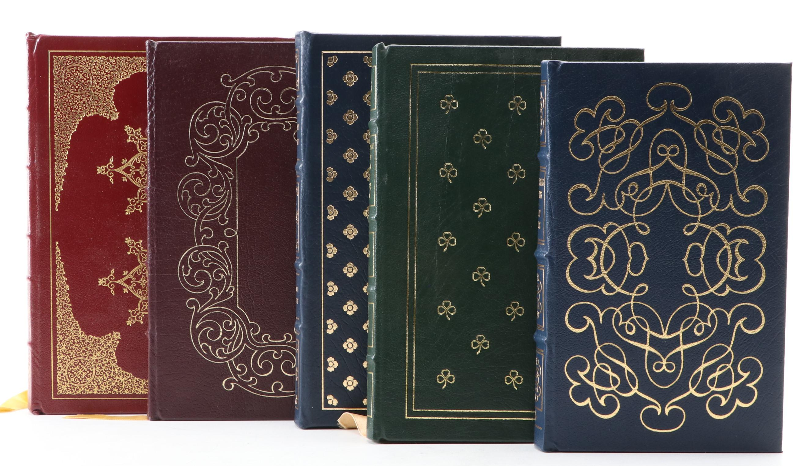 Easton Press Classics Including Austen, Tolstoy, Flaubert, and Joyce