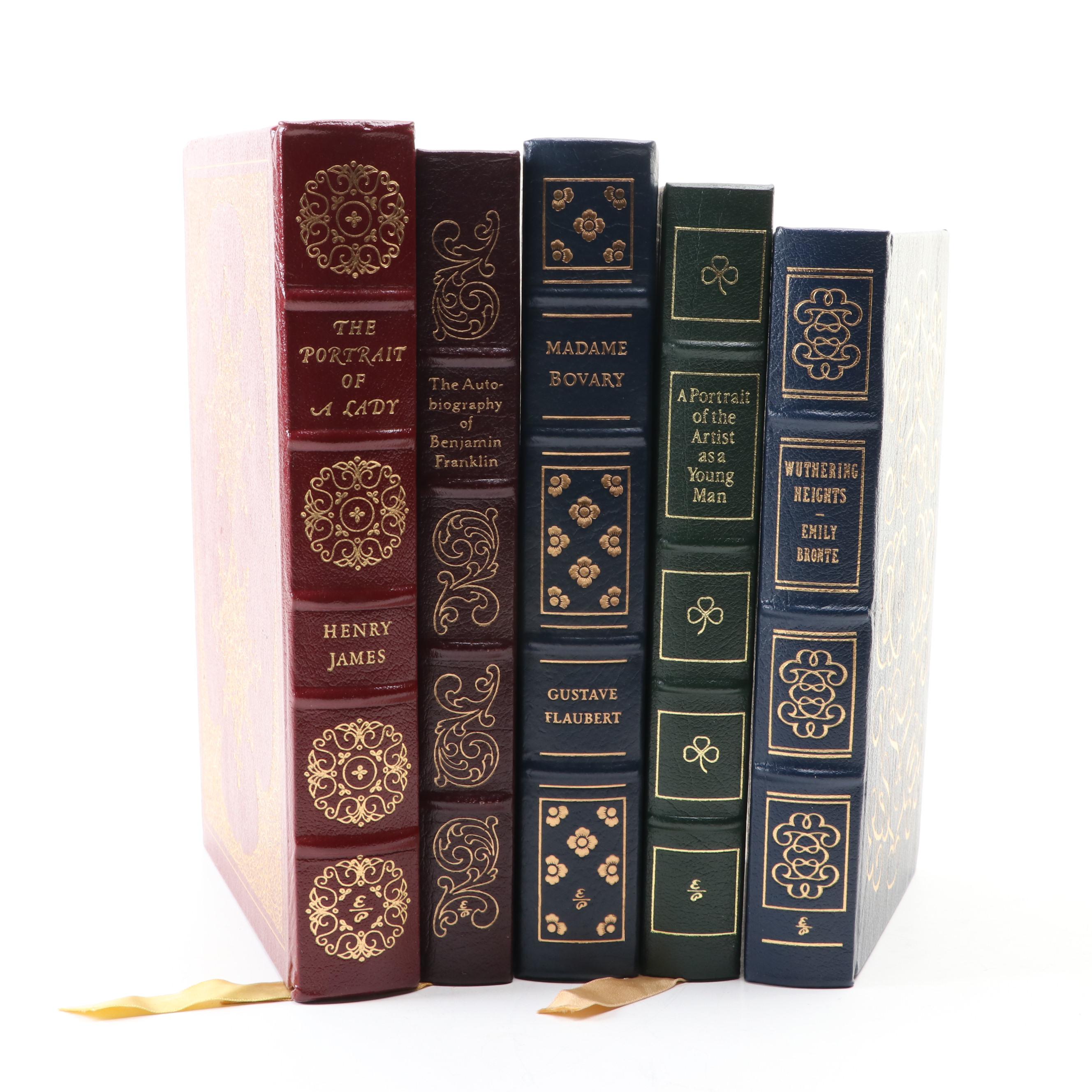 Easton Press Classics Including Austen, Tolstoy, Flaubert, and Joyce