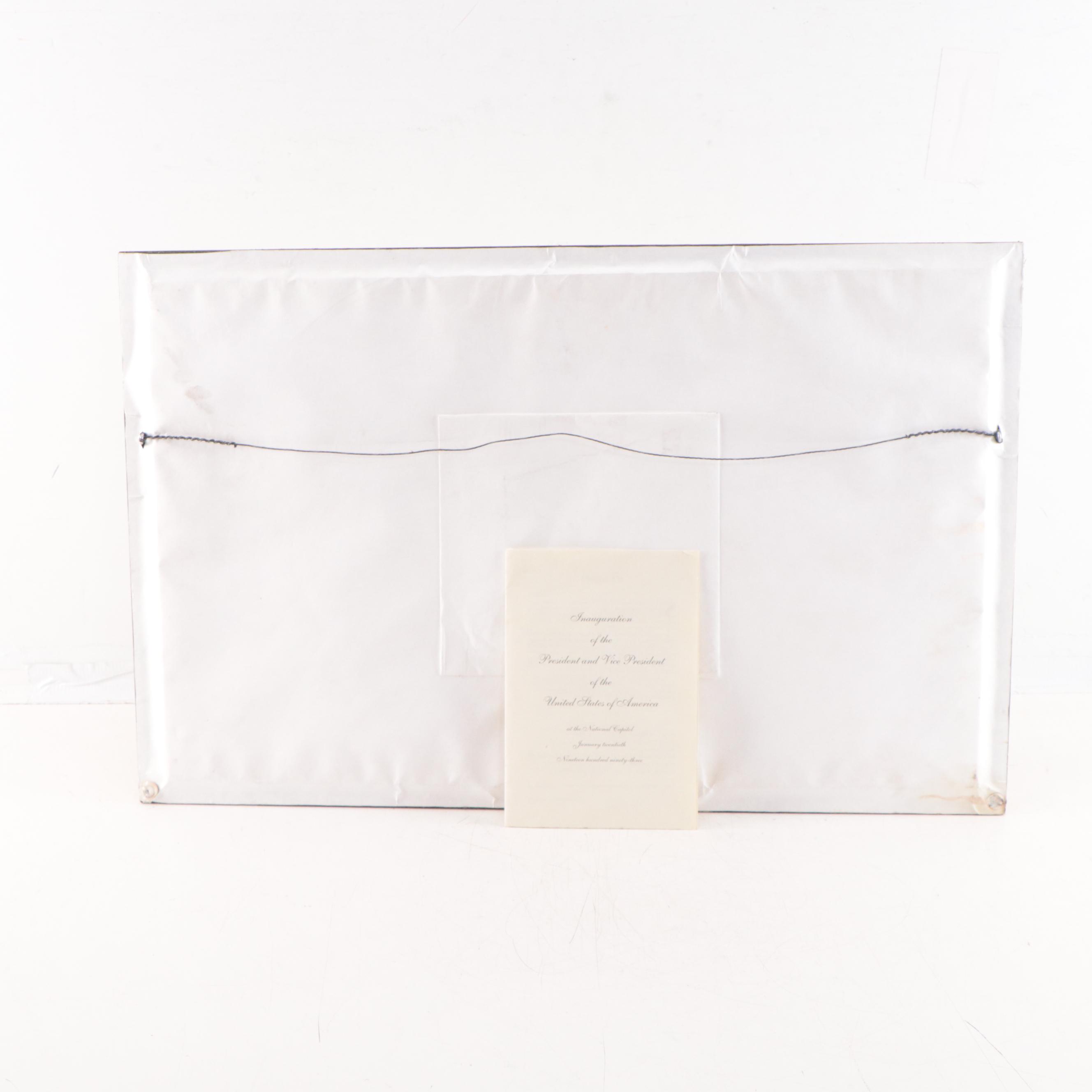 Bill Clinton Inauguration Ceremonies Program, 1993