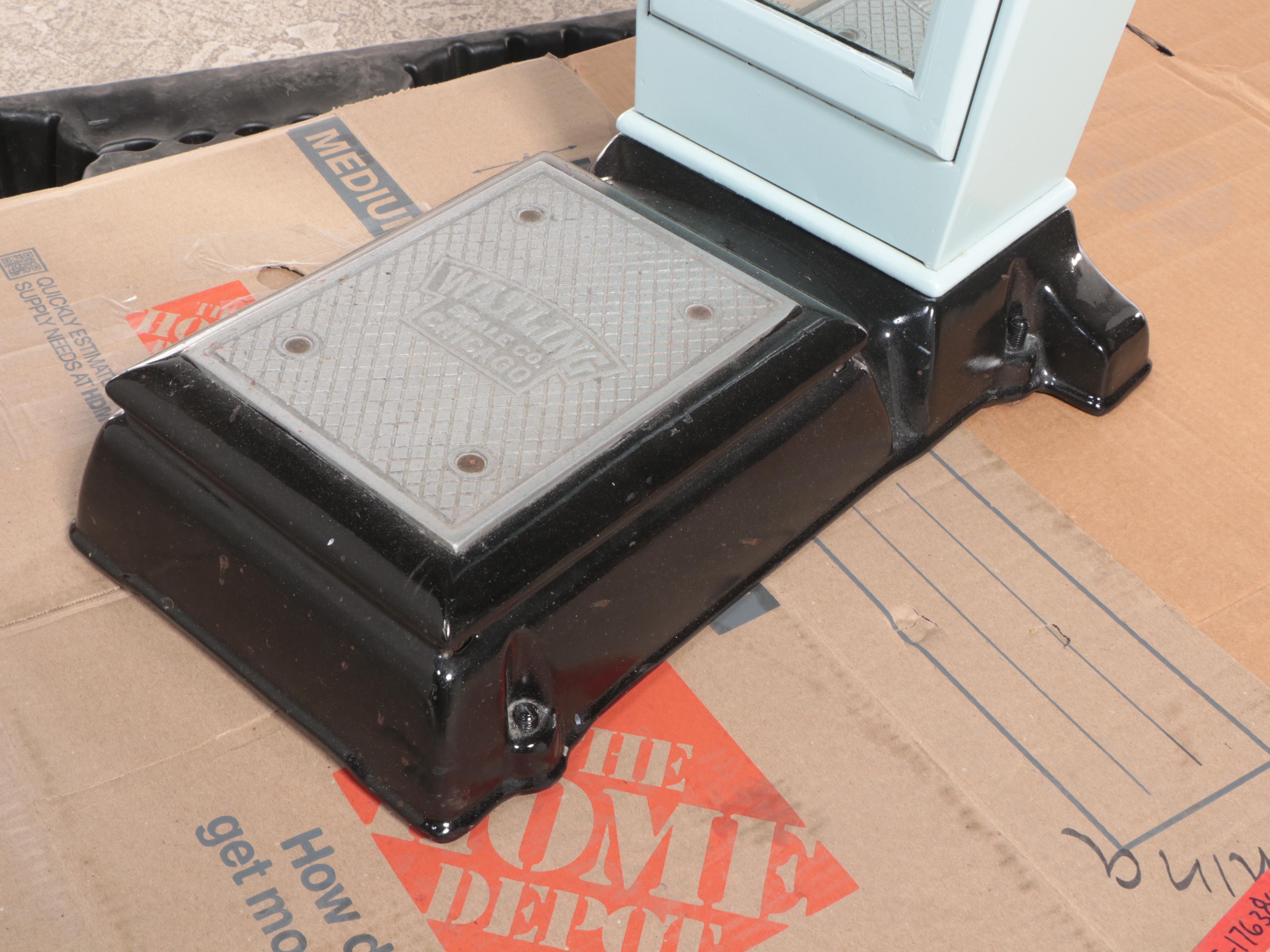 Watling Scale Company Coin Operated Weight and Fortune Amusement Scale