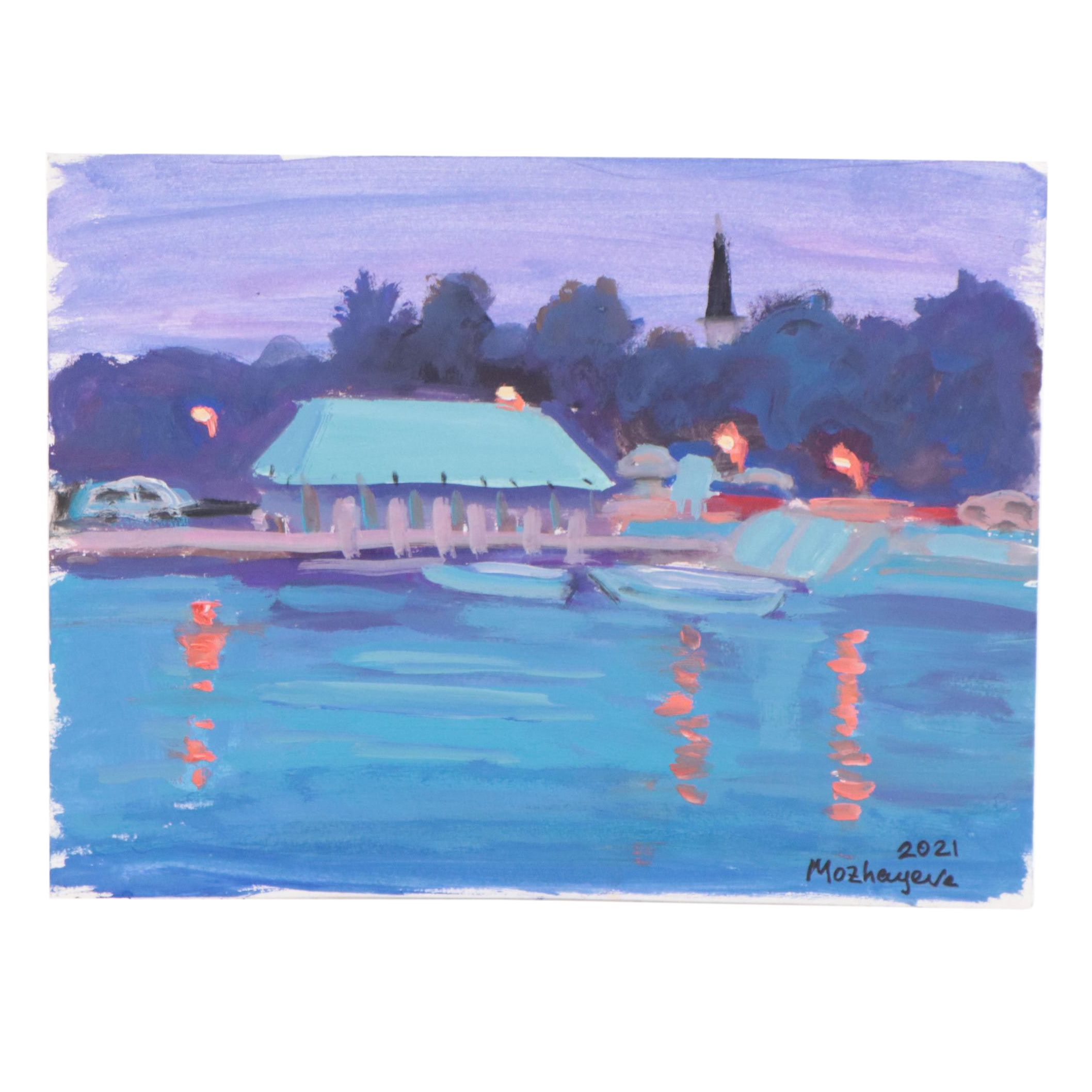 Marina Mozhayeva Acrylic Painting, 2021