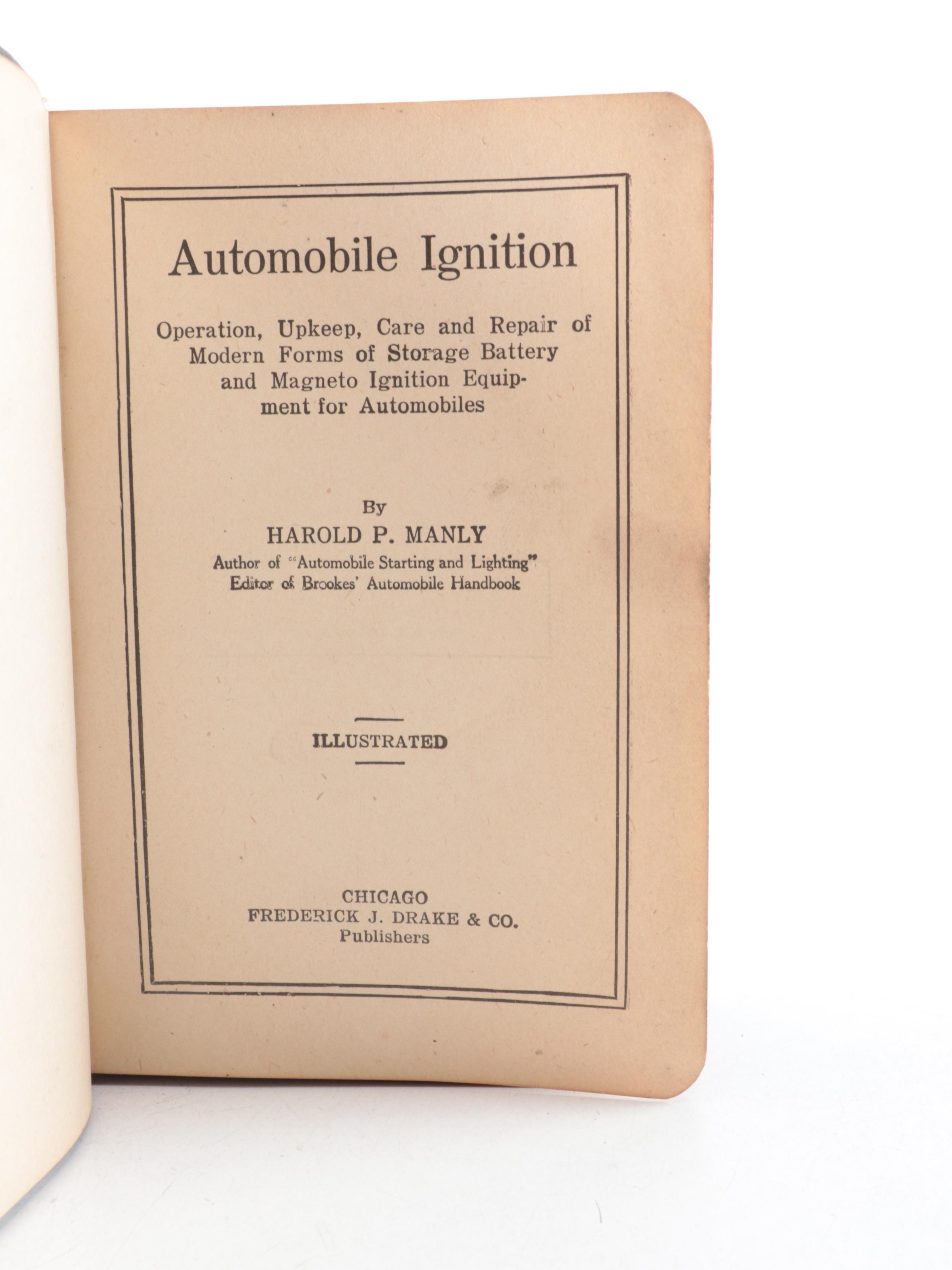 "The Model T Ford Car" by Victor W. Pagé and More Auto Mechanic Books