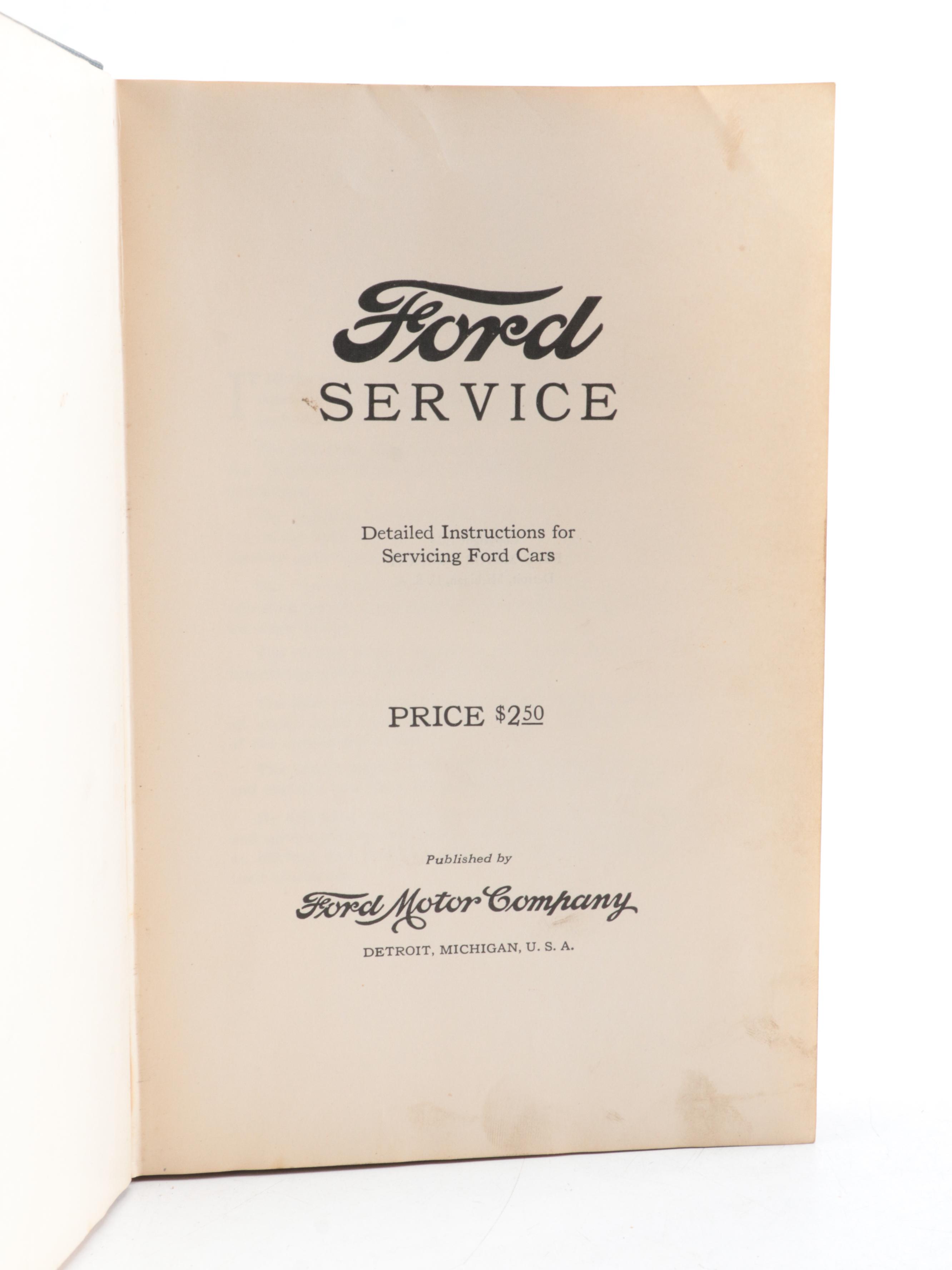 "The Model T Ford Car" by Victor W. Pagé and More Auto Mechanic Books