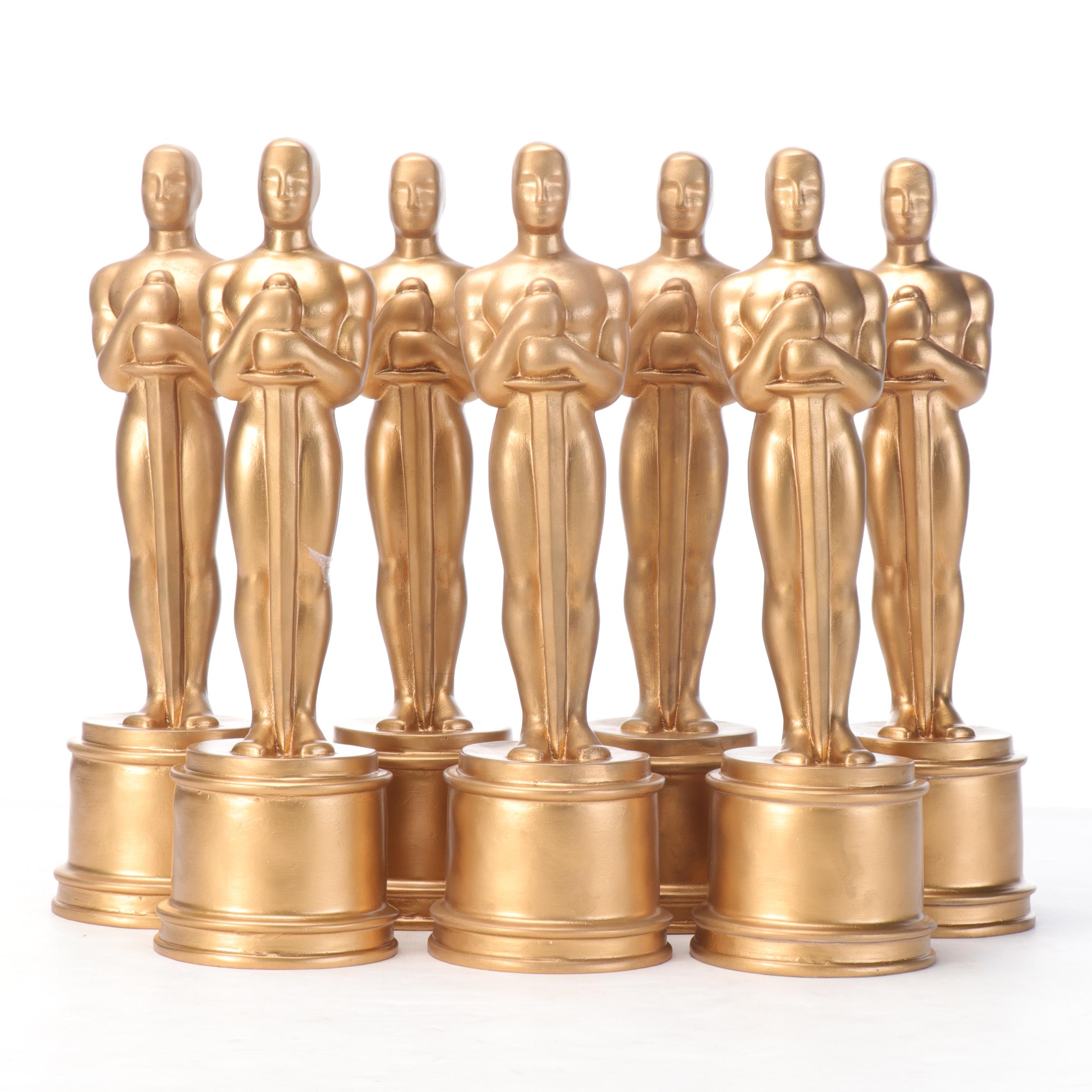 Cast Composite Replica Academy Awards Oscar Statuettes