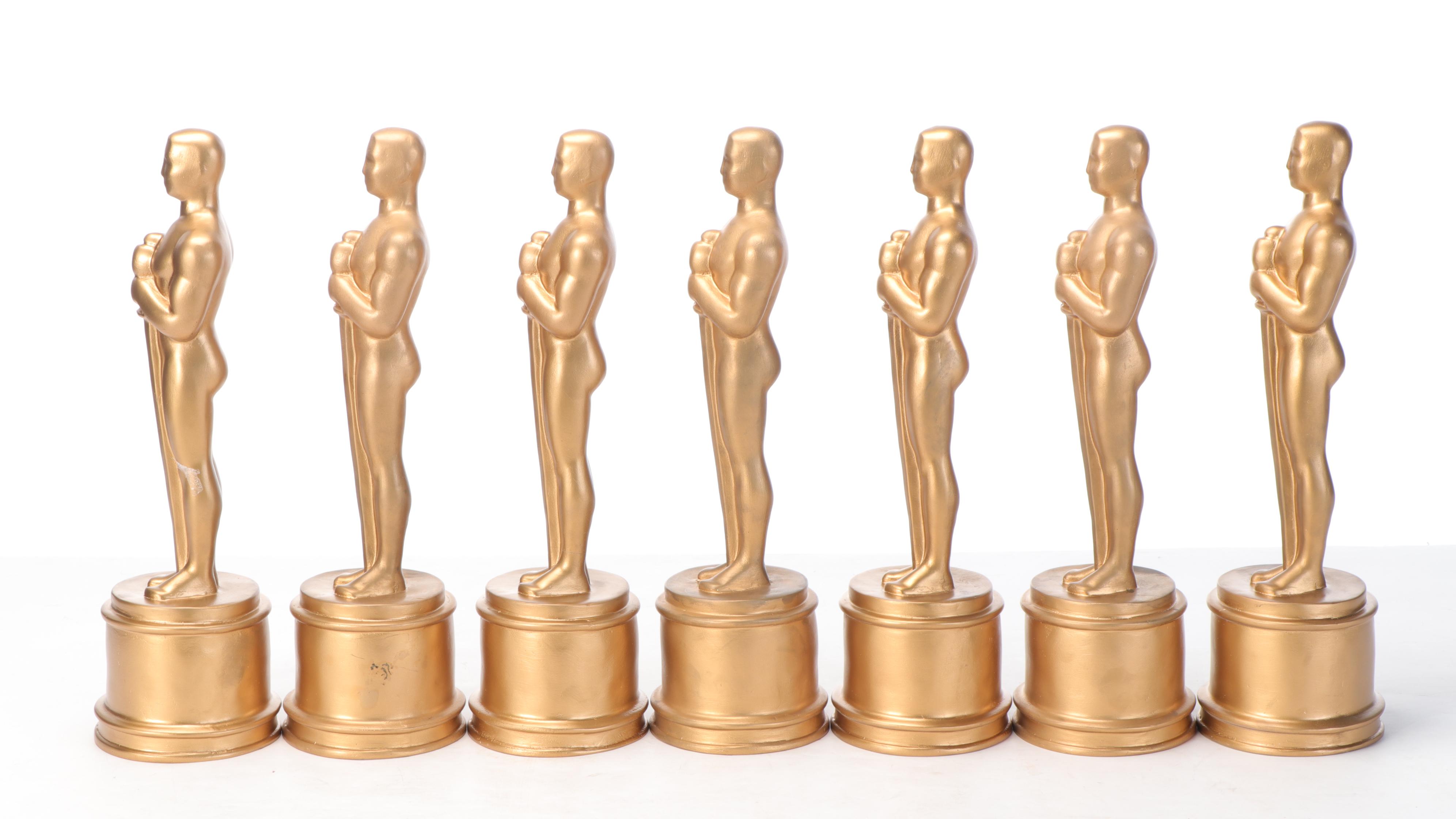 Cast Composite Replica Academy Awards Oscar Statuettes