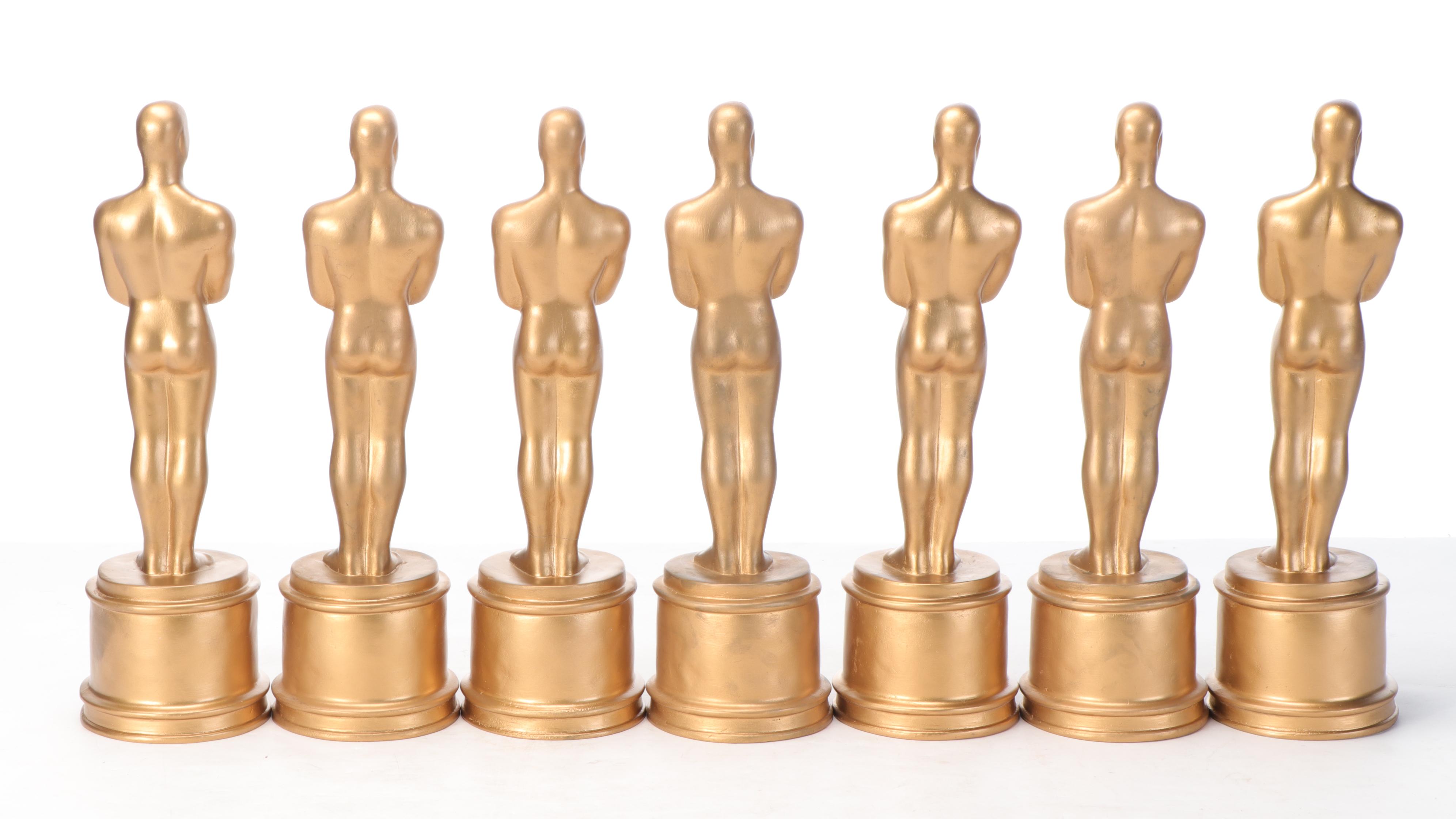 Cast Composite Replica Academy Awards Oscar Statuettes
