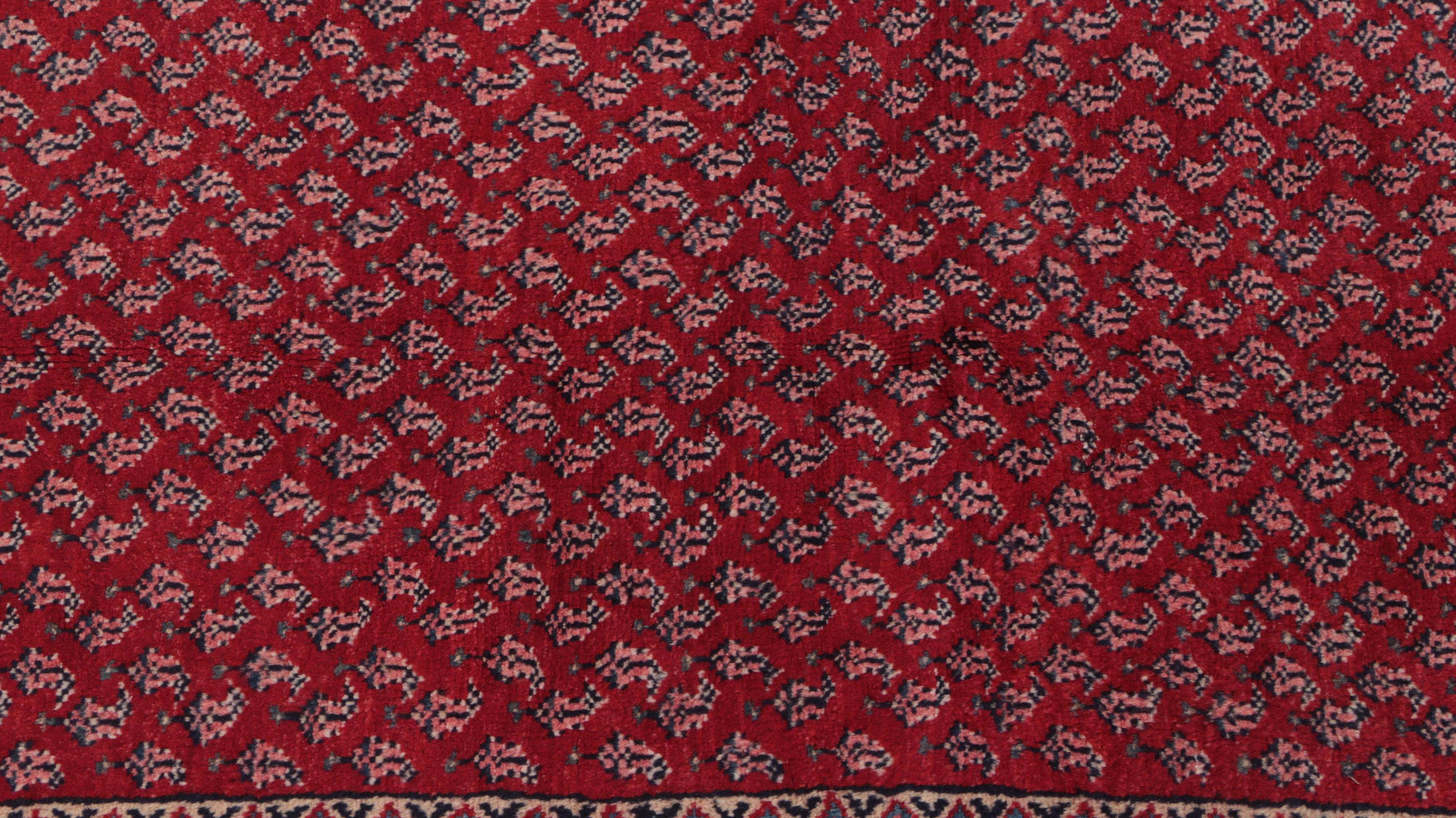 3' x 4'11 Hand-Knotted Persian Seraband Accent Rug