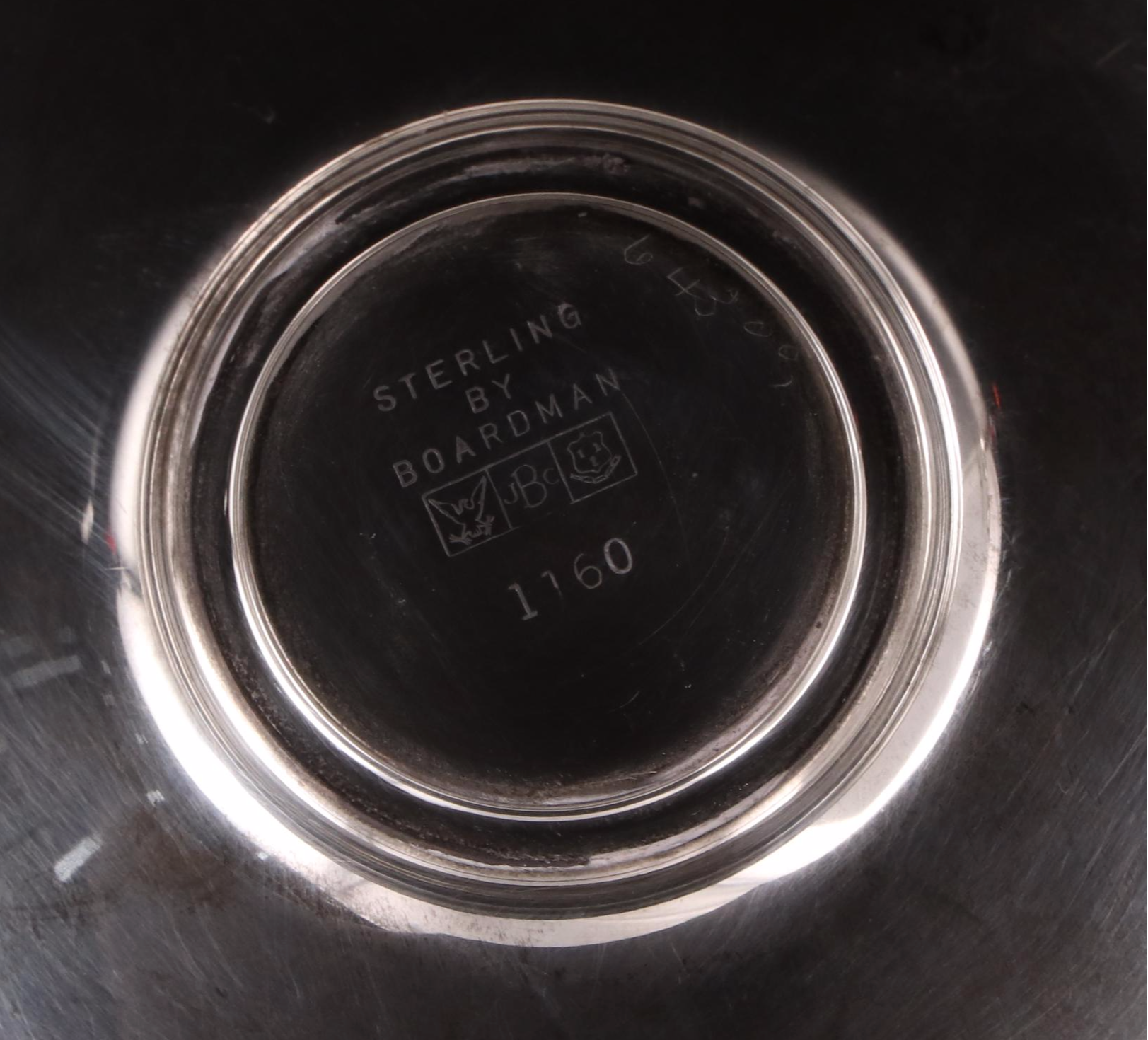 J. C. Boardman & Co. Danish Modern Style Sterling Candlesticks, Mid-20th C.