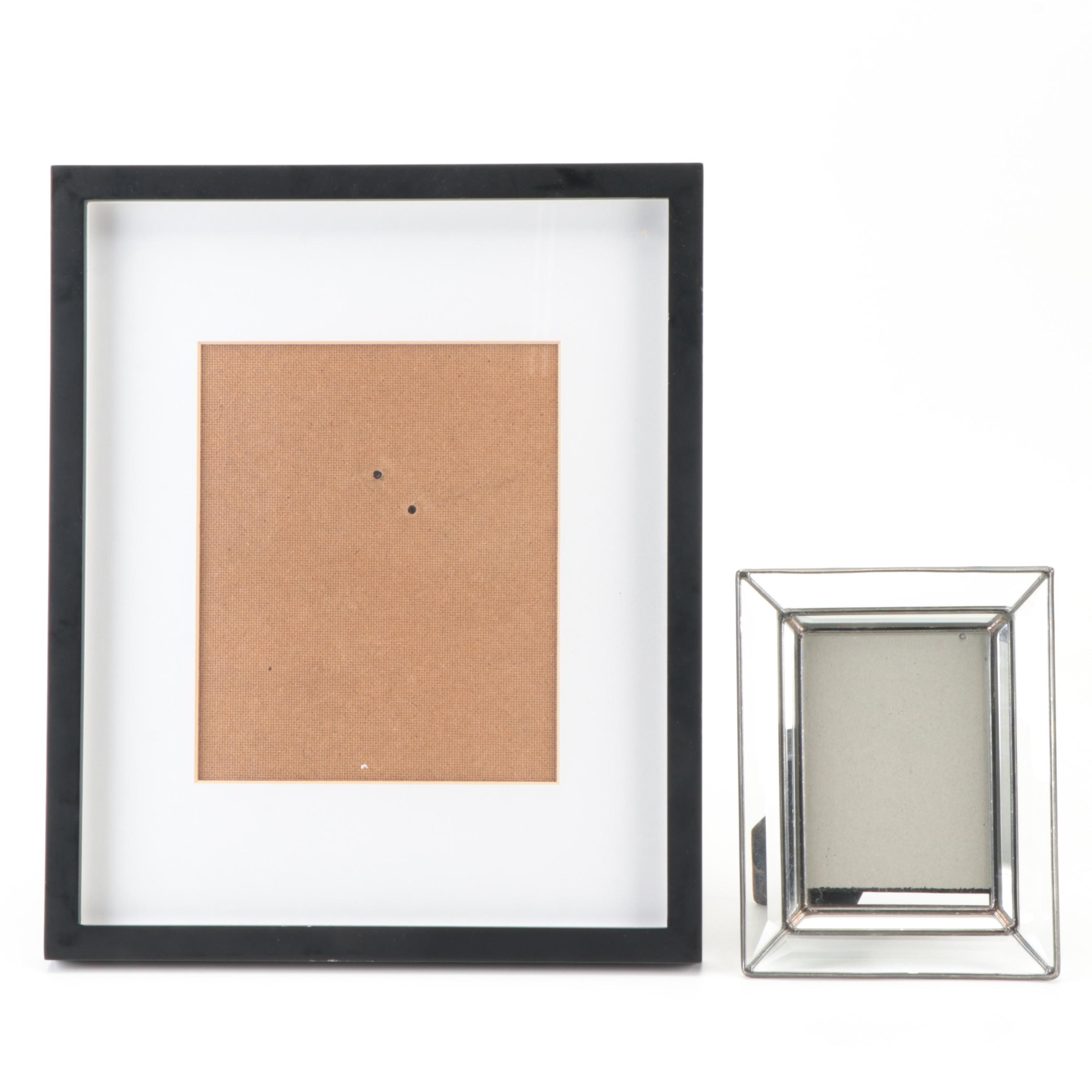 Pottery Barn Matted Picture Frame with Other Frames and Tabletop Easel Stands