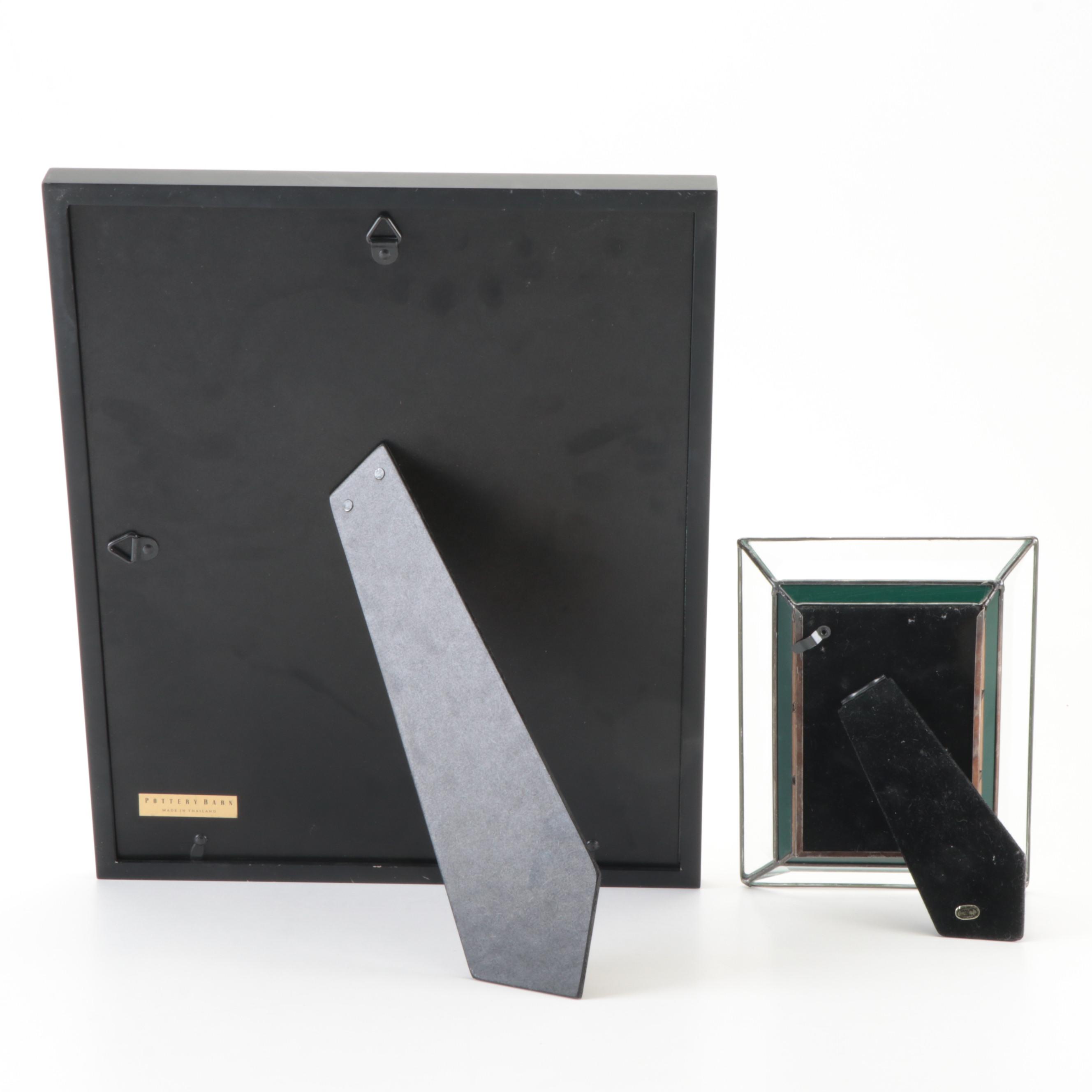 Pottery Barn Matted Picture Frame with Other Frames and Tabletop Easel Stands