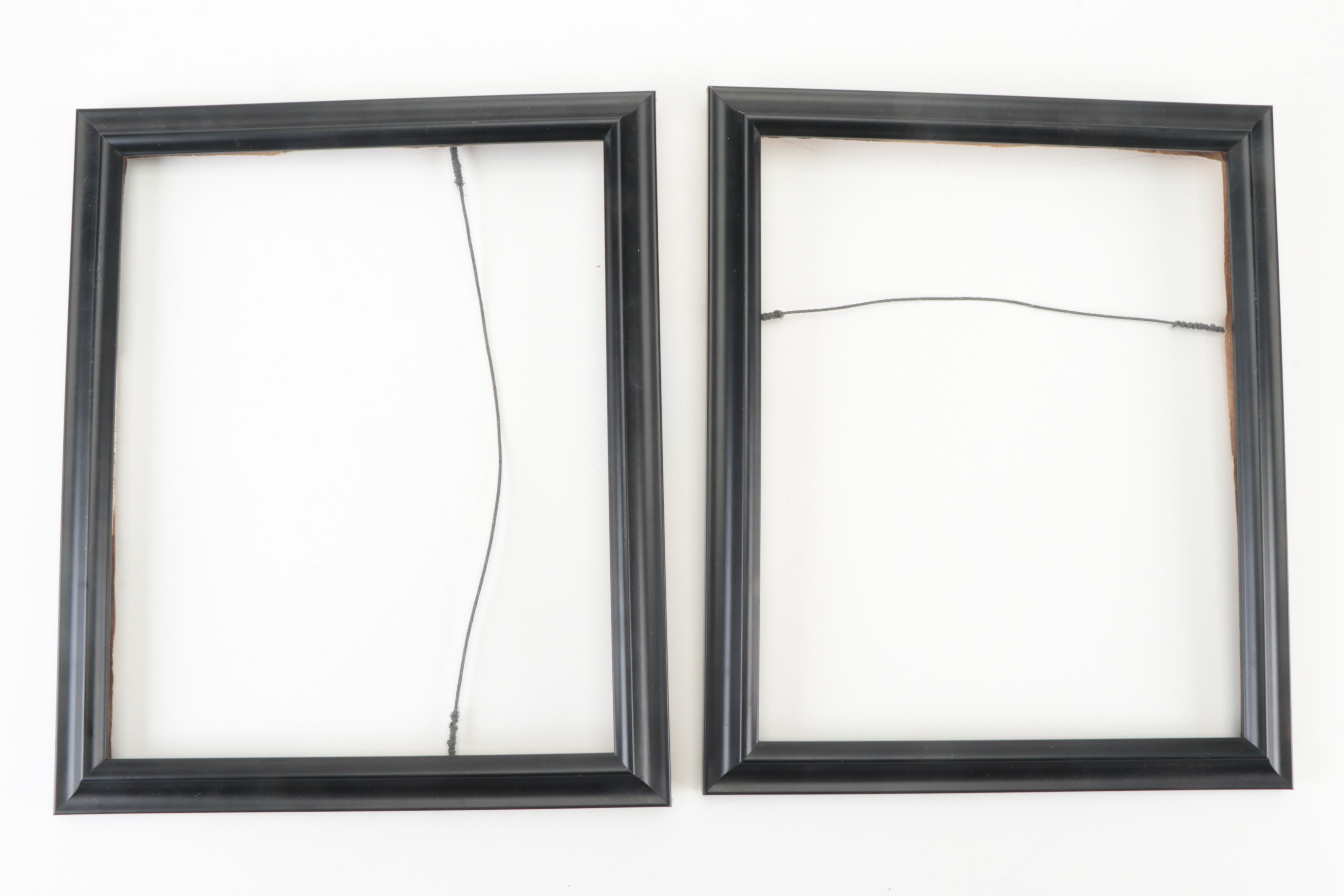 Pottery Barn Matted Picture Frame with Other Frames and Tabletop Easel Stands