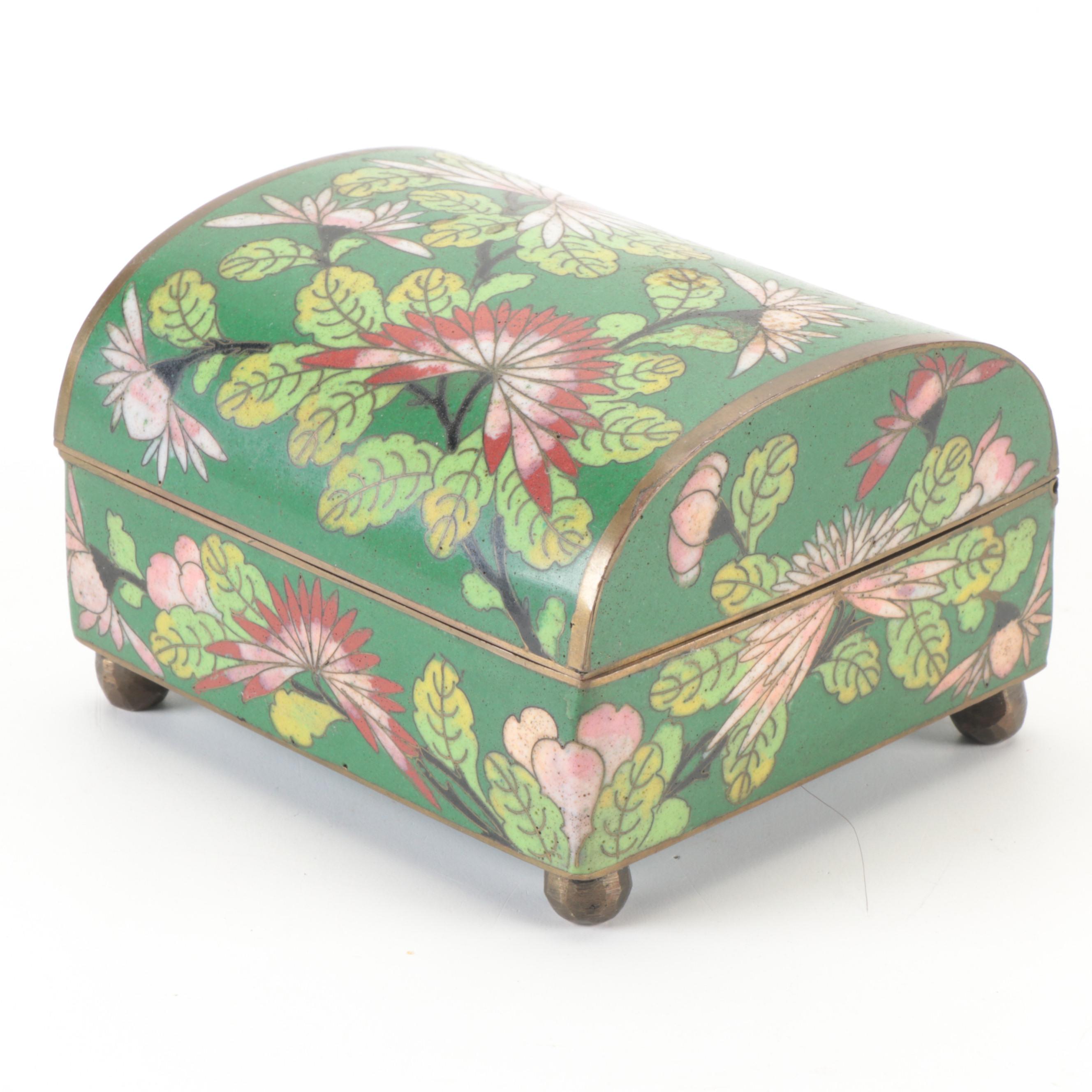 Chinese Cloisonné Boxes