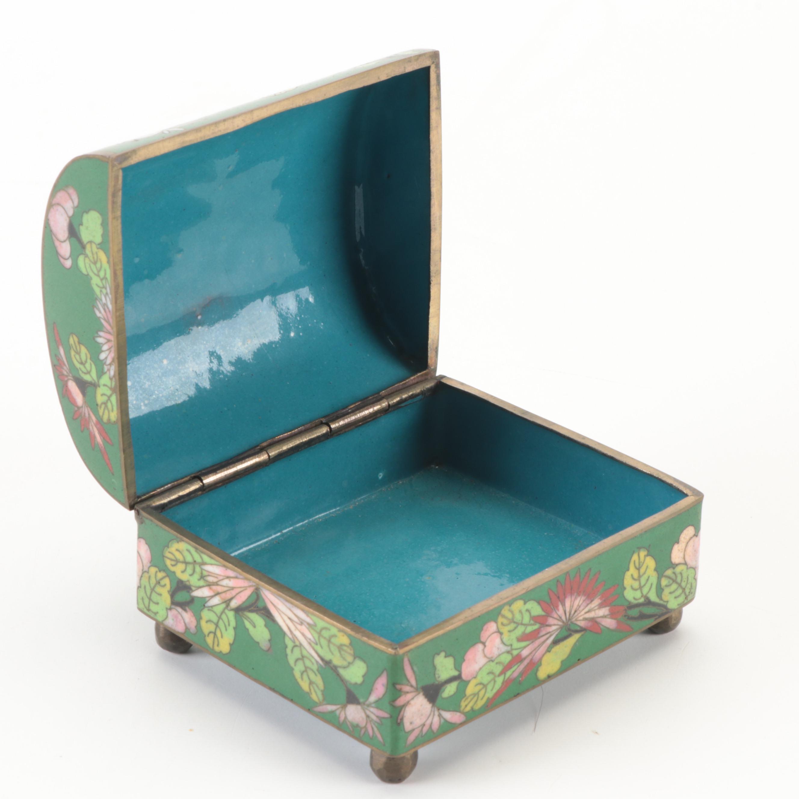 Chinese Cloisonné Boxes