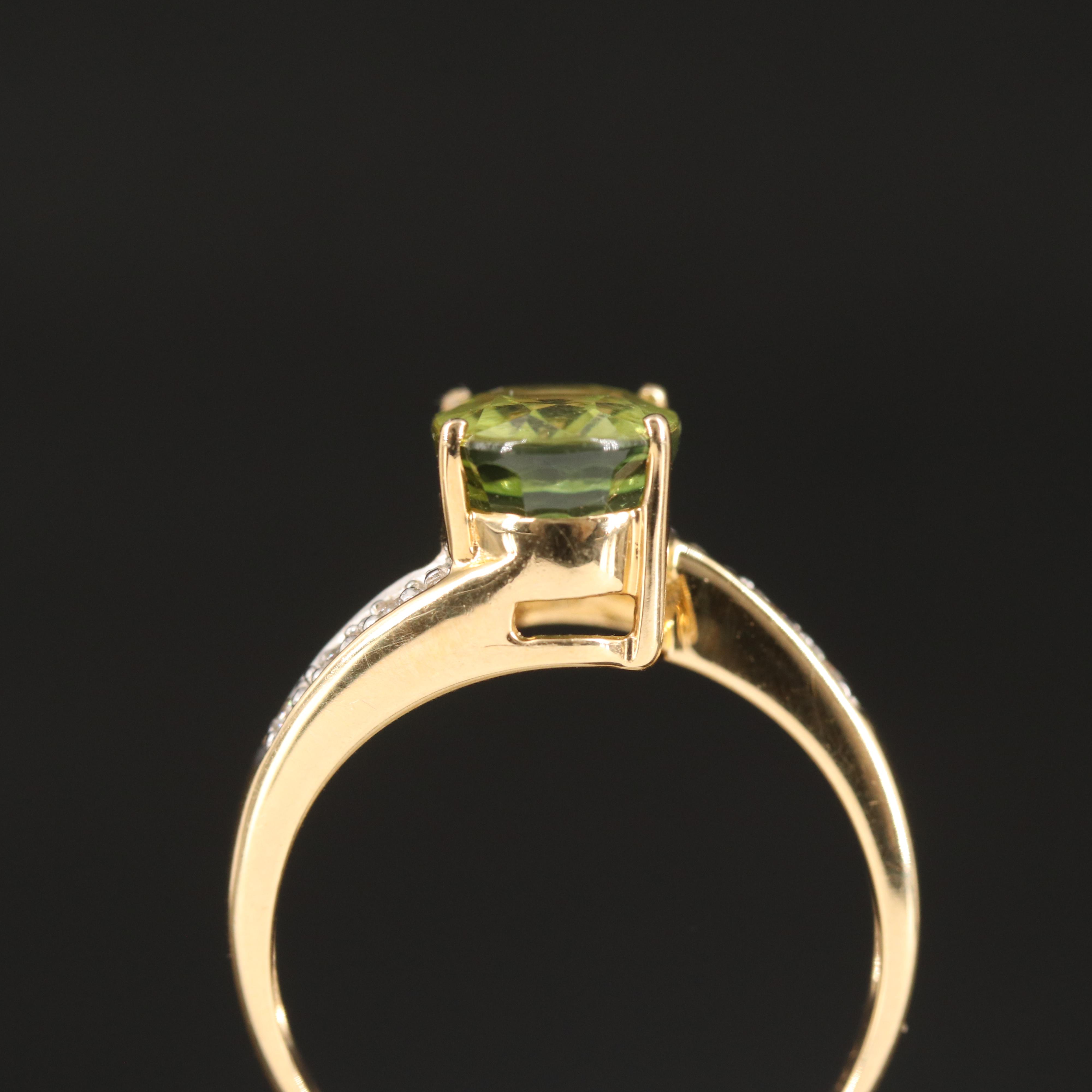 Amayani 18K Tourmaline and Diamond Ring