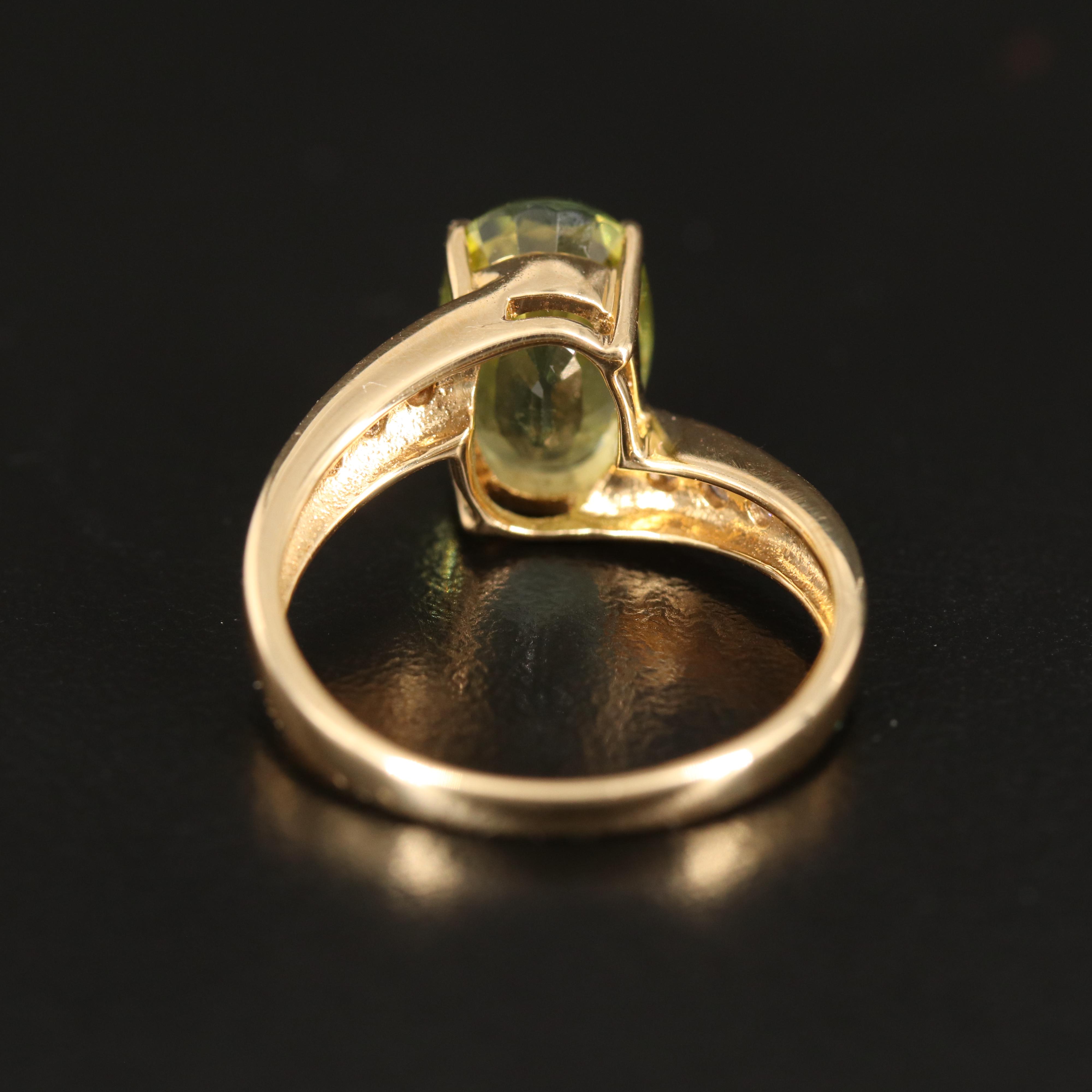 Amayani 18K Tourmaline and Diamond Ring