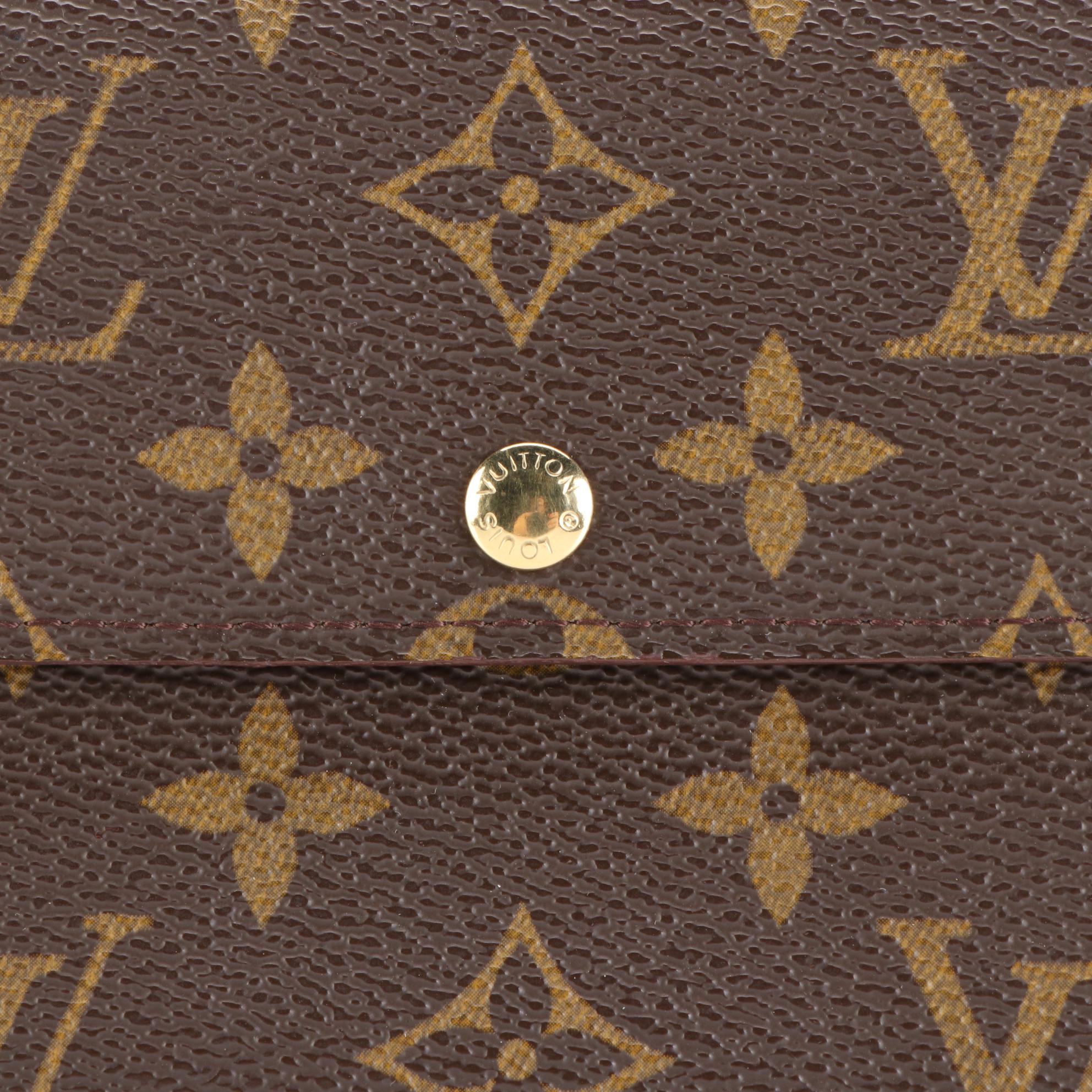 Louis Vuitton Sarah Wallet in Monogram Canvas