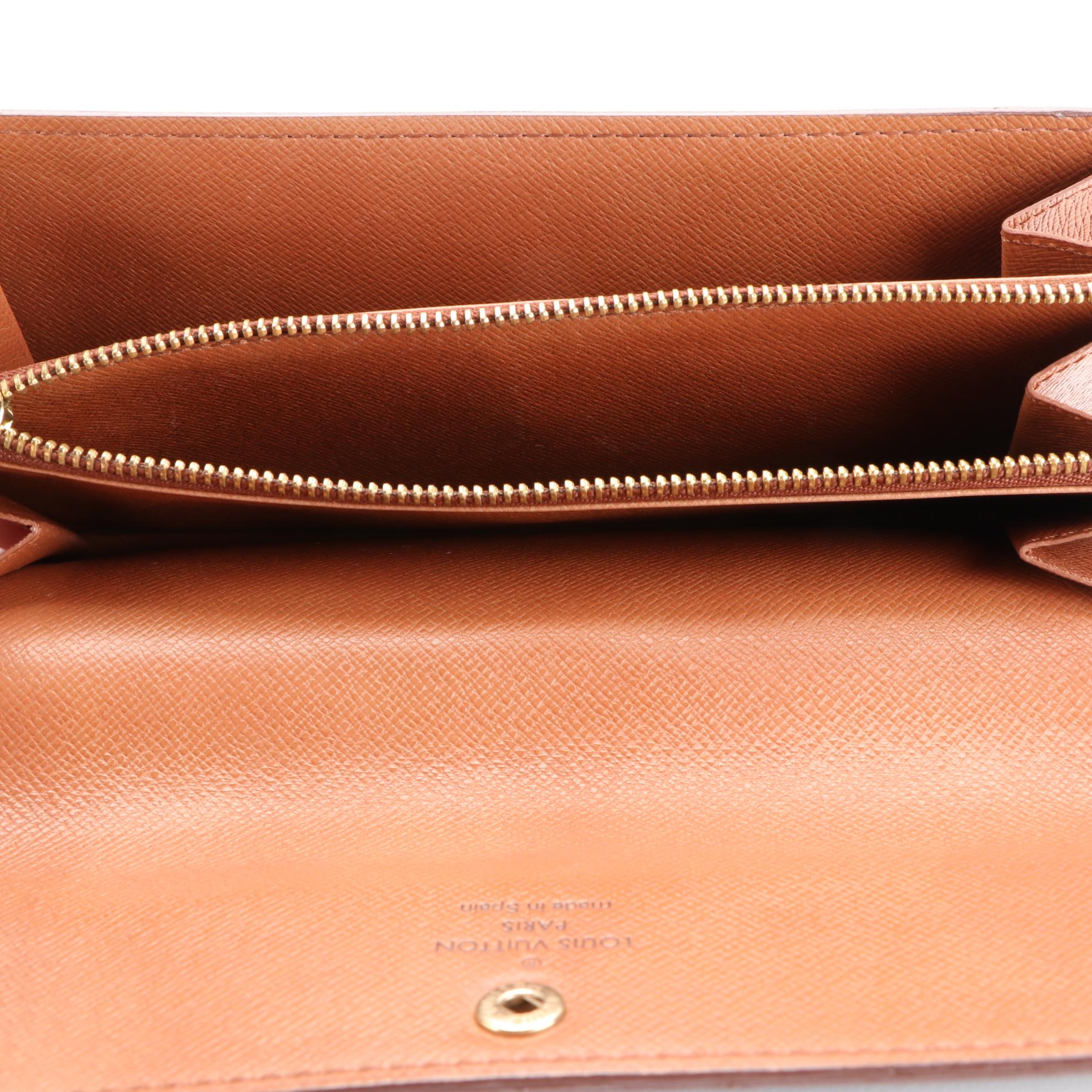 Louis Vuitton Sarah Wallet in Monogram Canvas