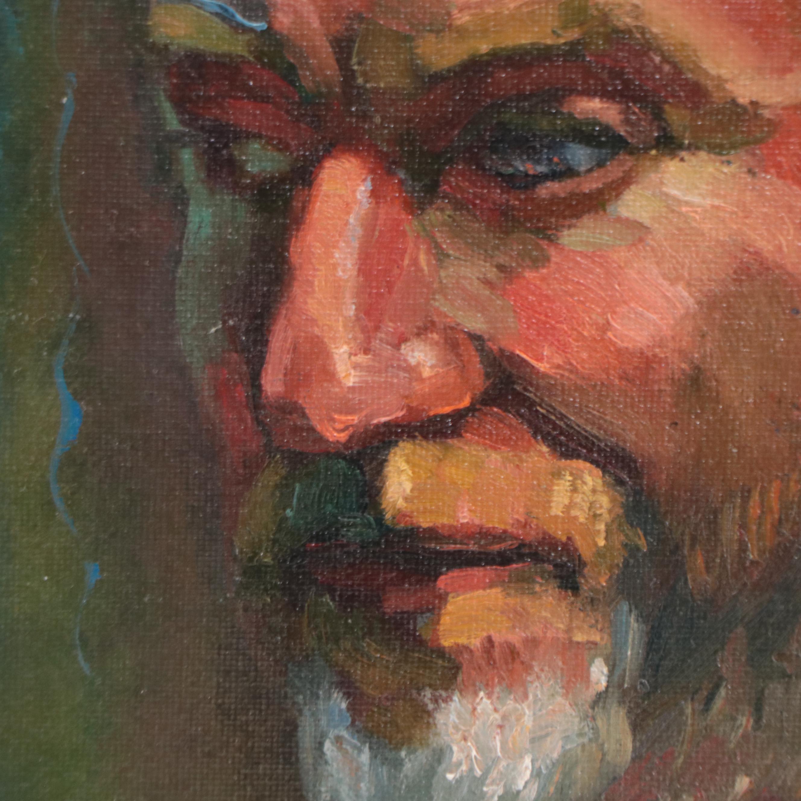 William Pfahl Oil Painting "John Riegert Portrait," 2015