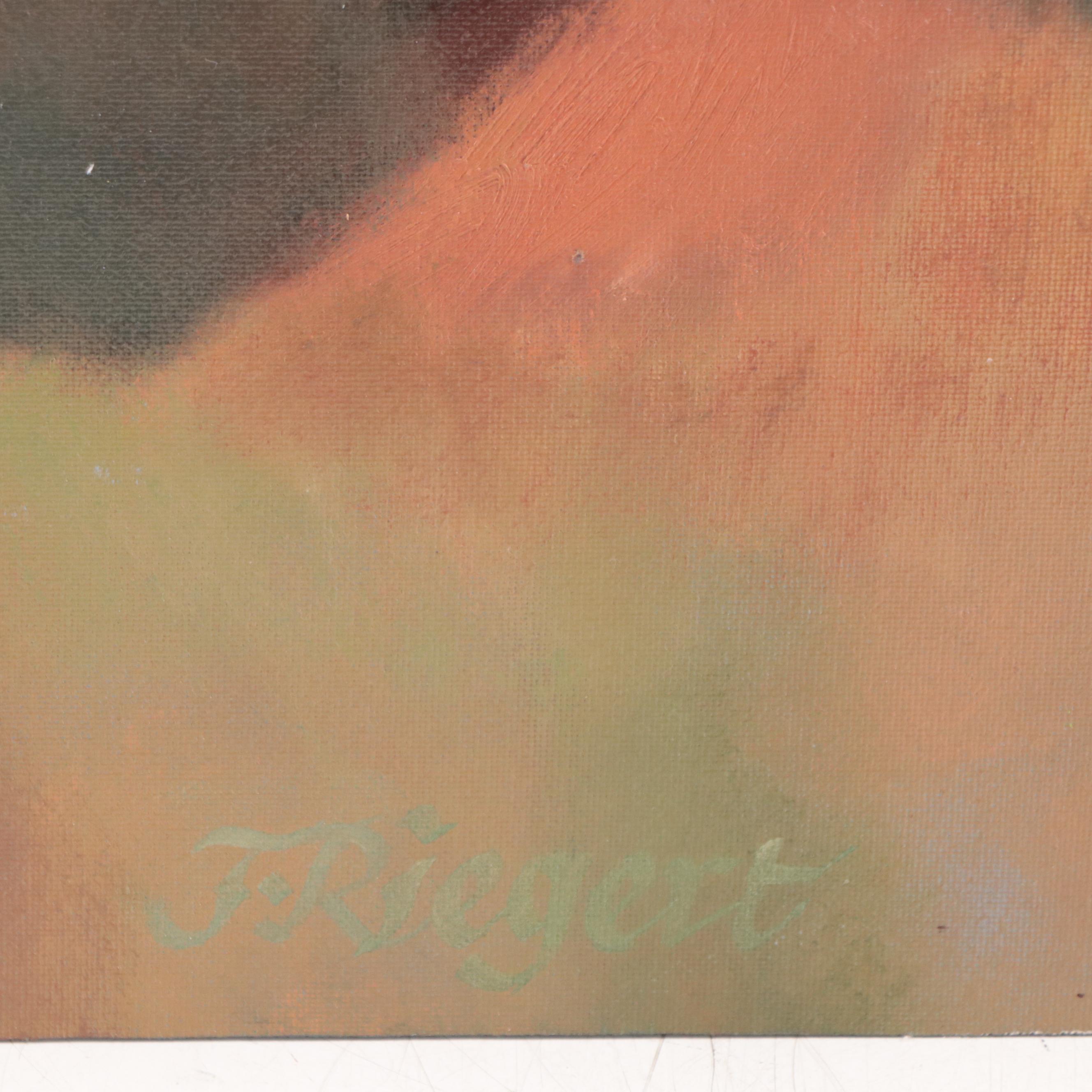 William Pfahl Oil Painting "John Riegert Portrait," 2015