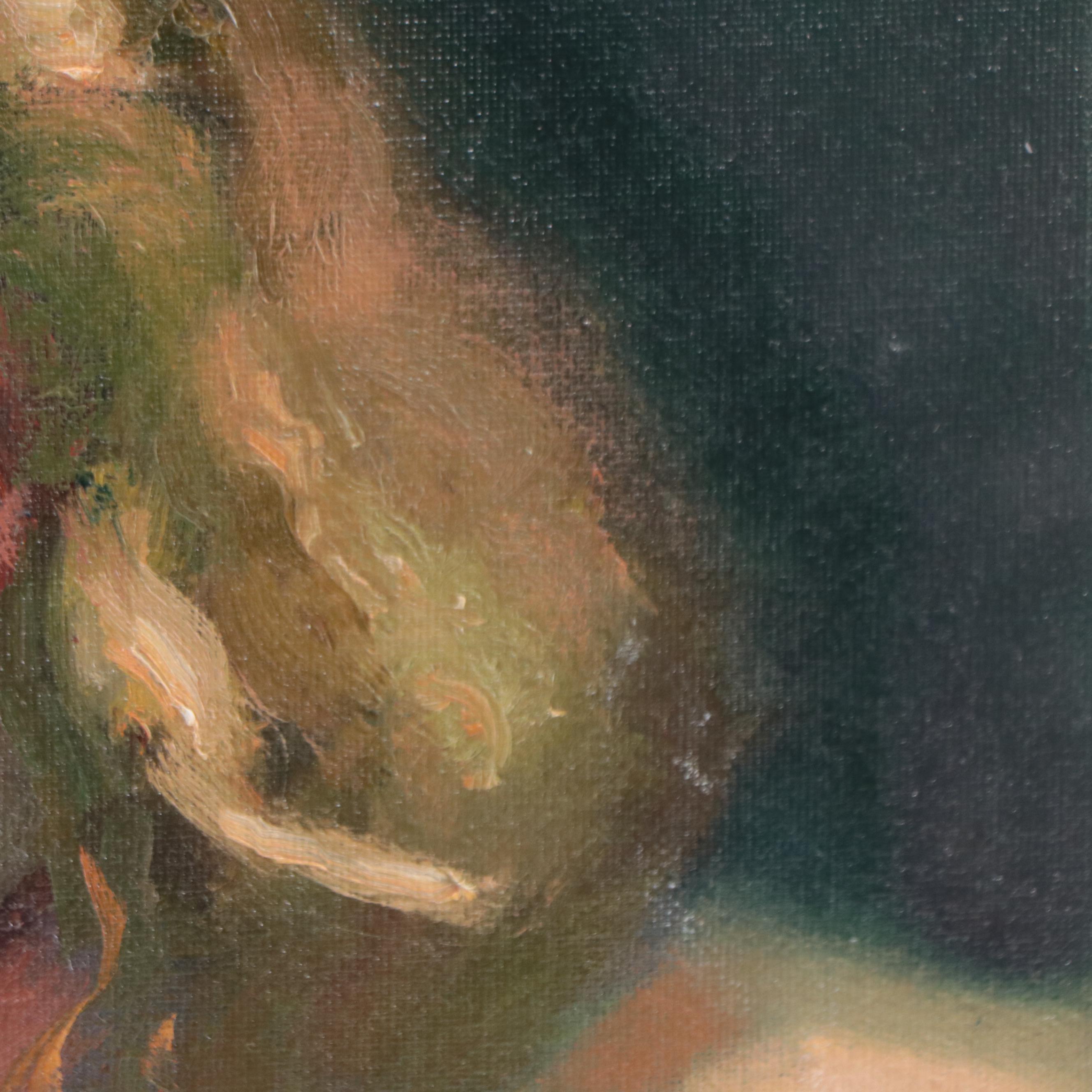 William Pfahl Oil Painting "John Riegert Portrait," 2015