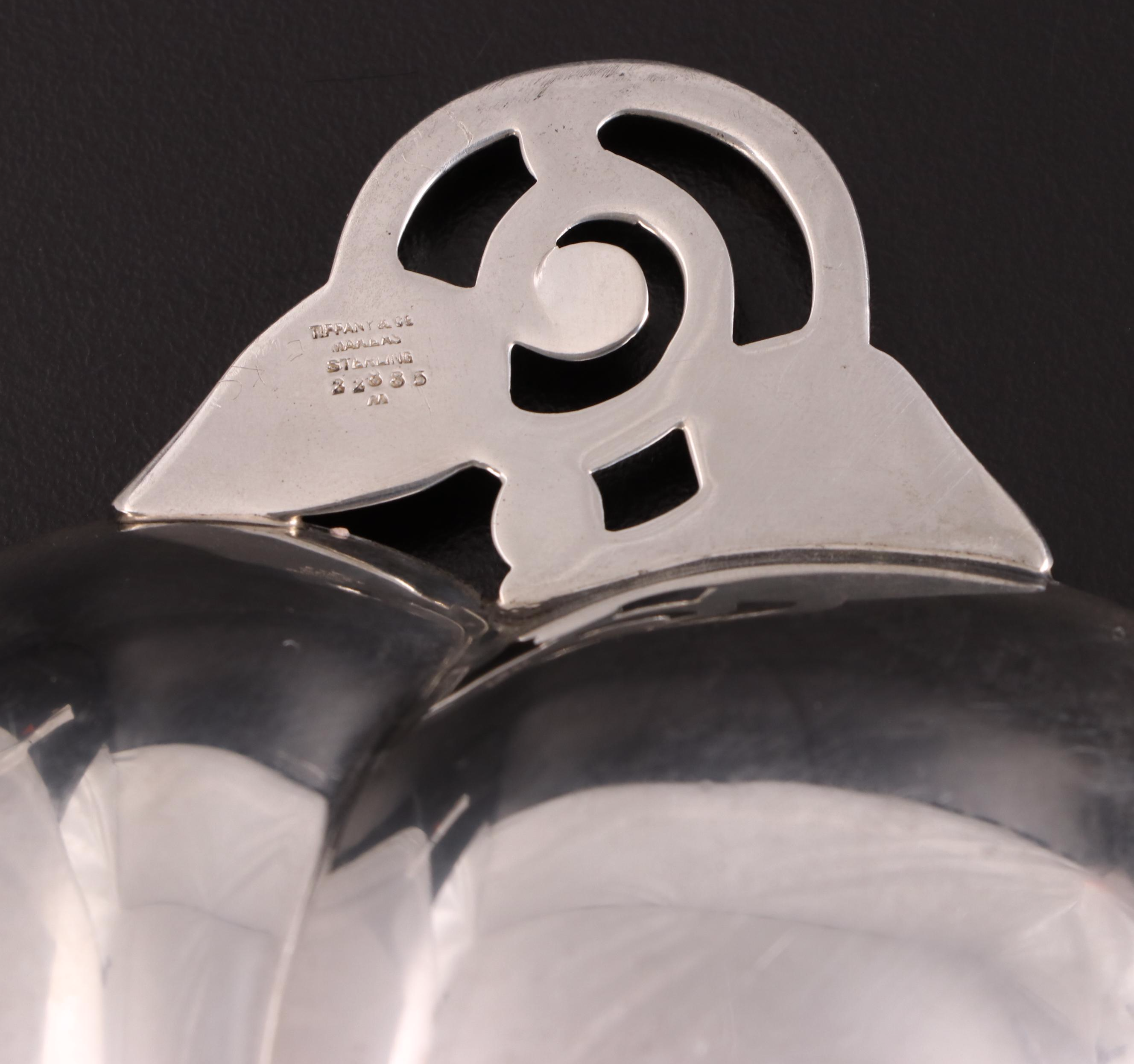 Tiffany & Co. Sterling Silver Leaf Bowl