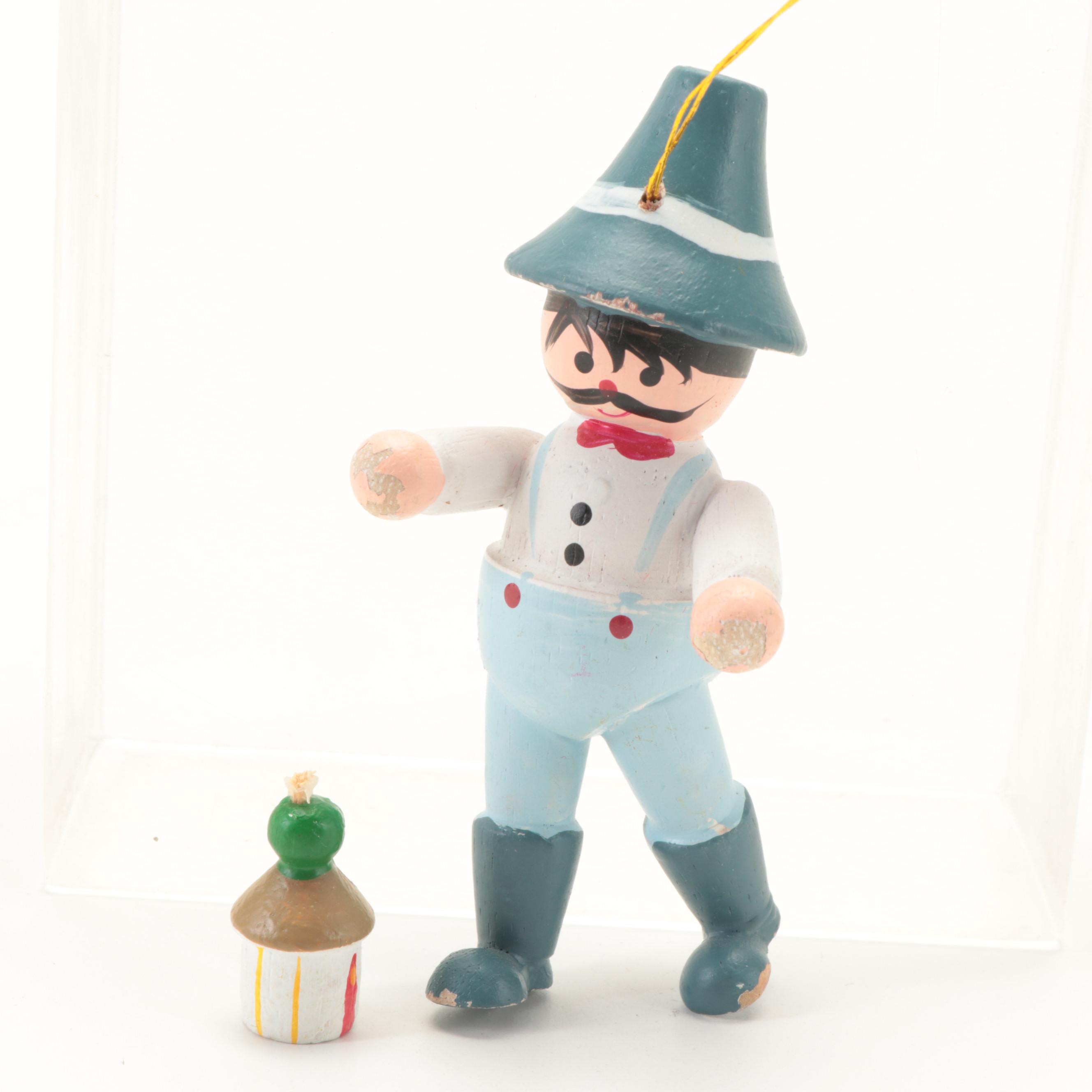 Painted Wooden Christmas Ornaments