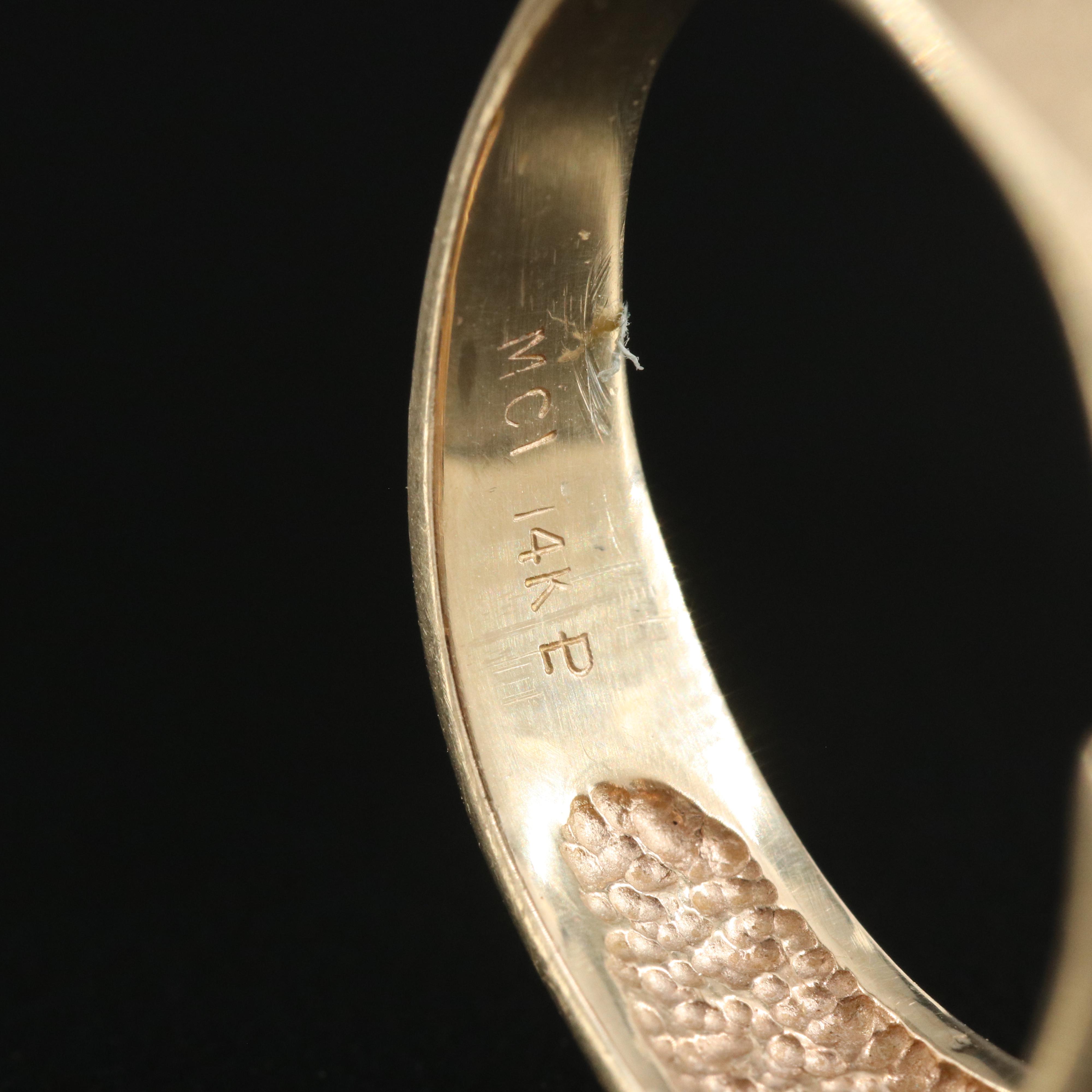 14K 0.24 CTW Diamond Three Stone Ring