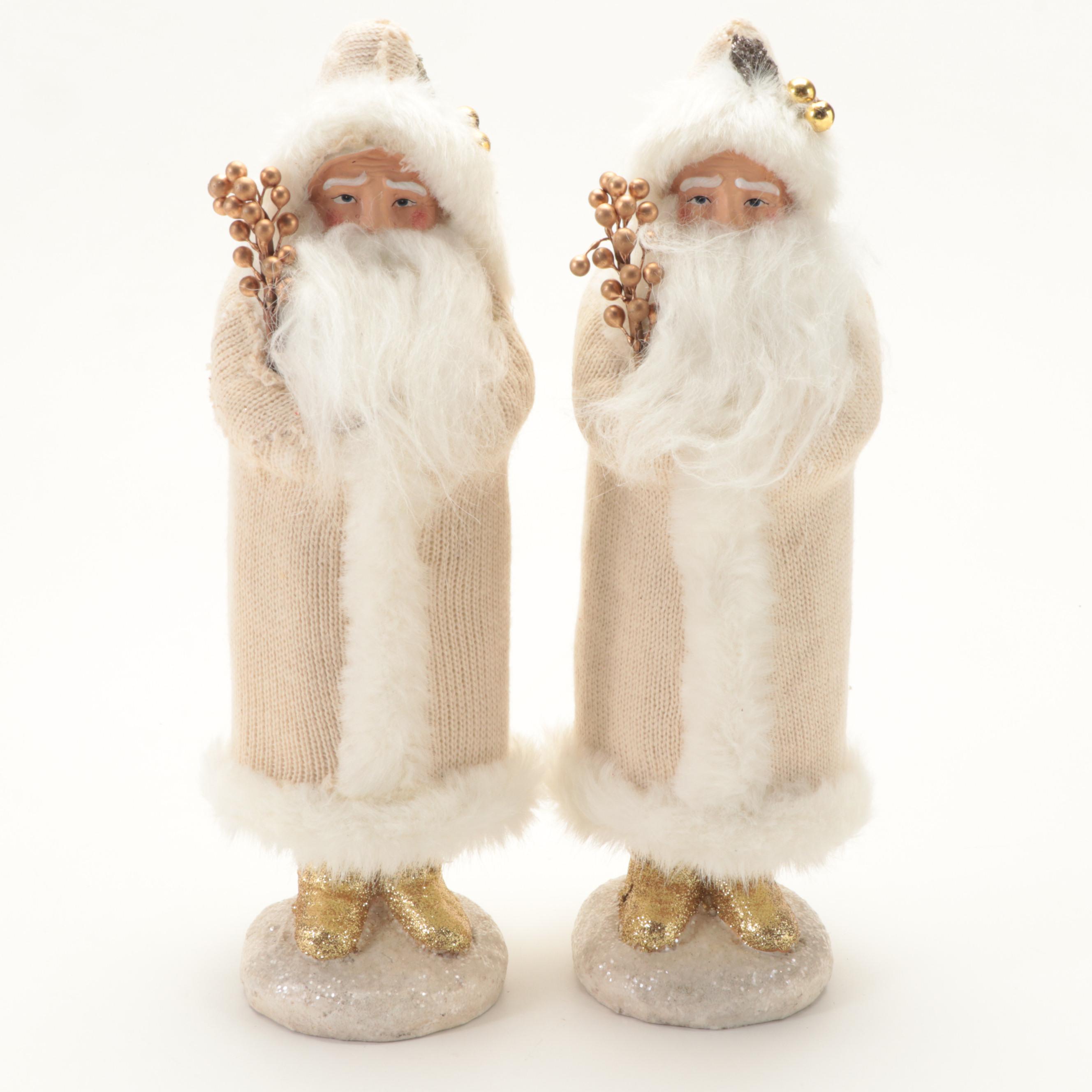 Royal Doulton "Santa Claus" Character Mug with Santa Figurines