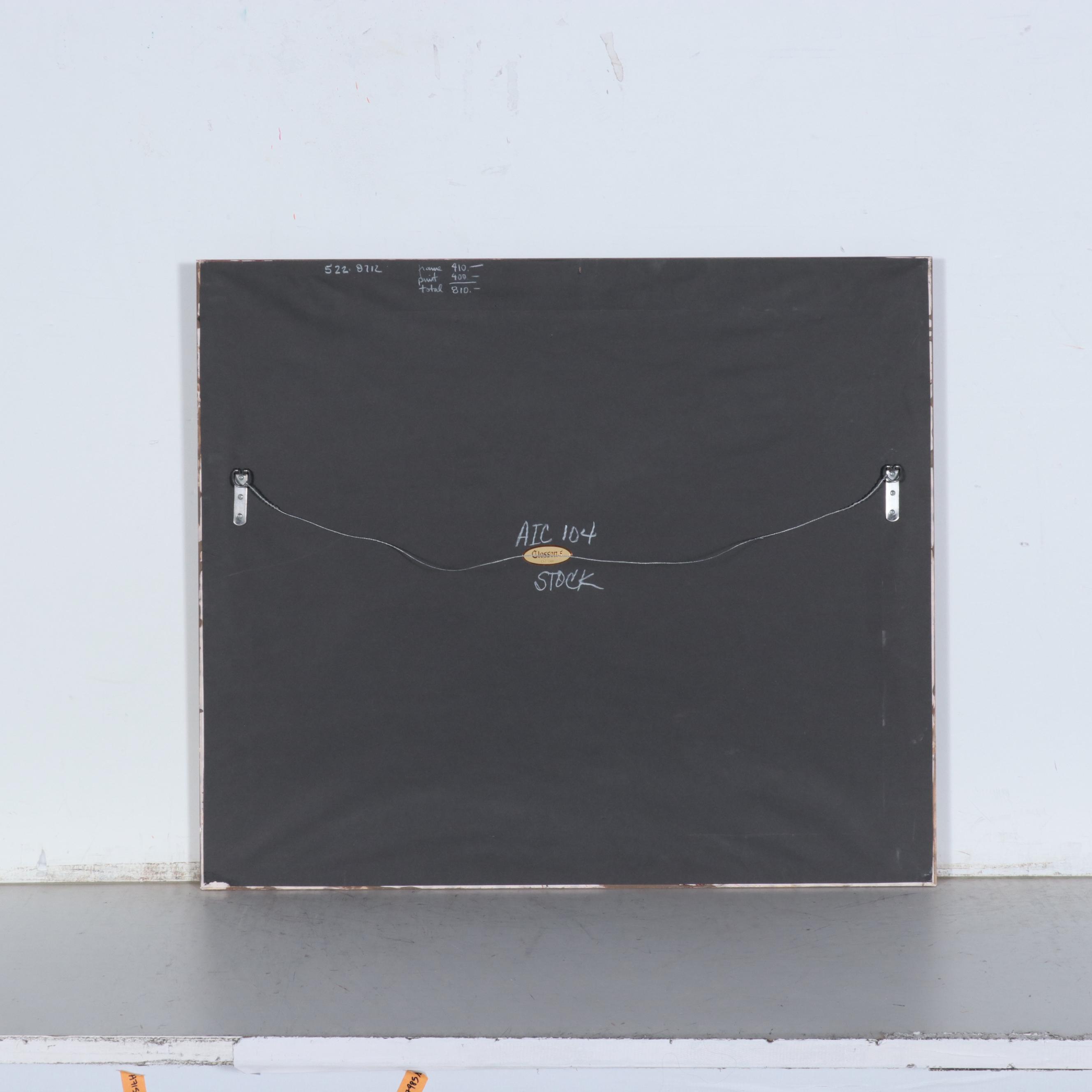 John Stobart Offset Lithograph "Edgartown," Late 20th Century