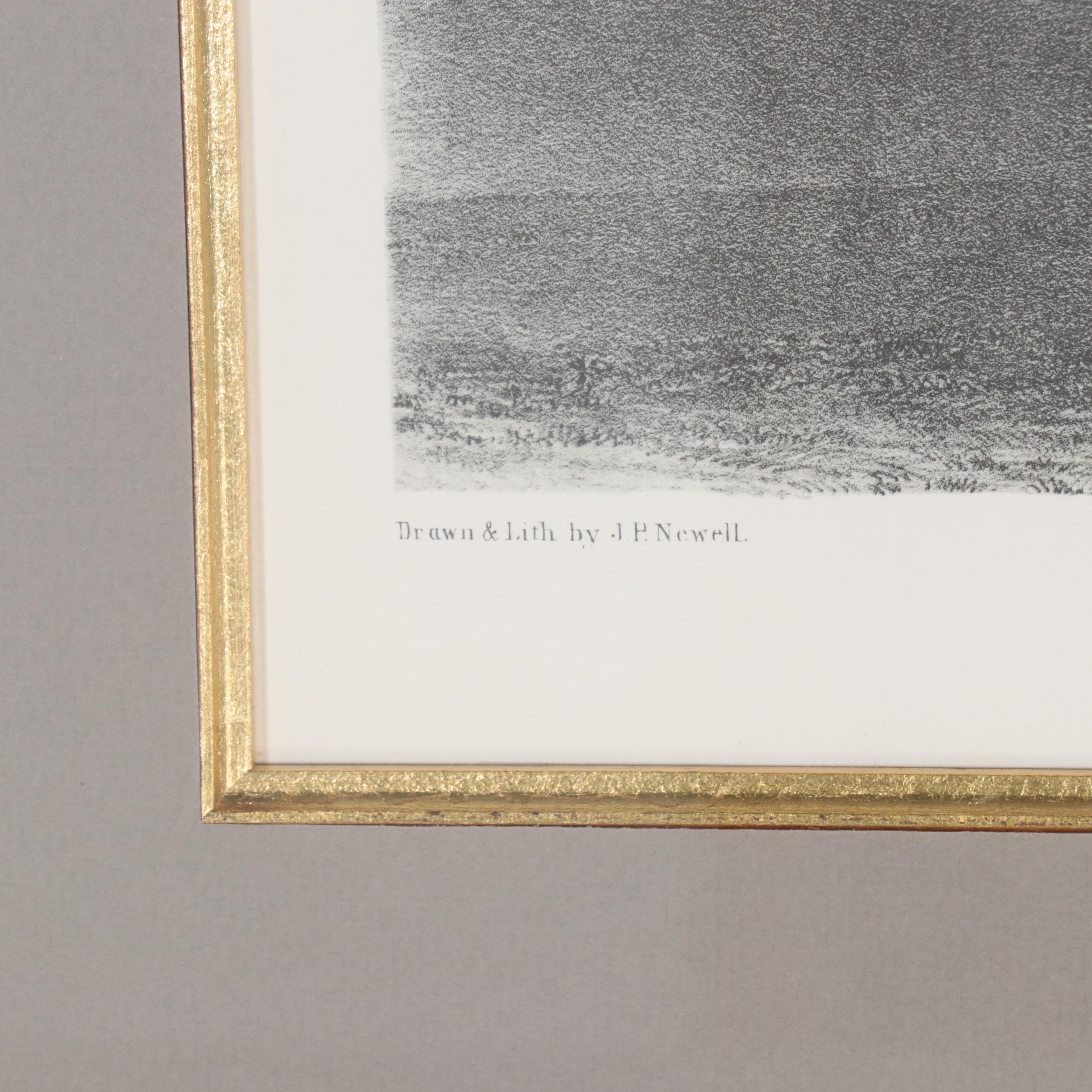 Halftone After John Perry Newell "Newport R.I." Late 20th Century