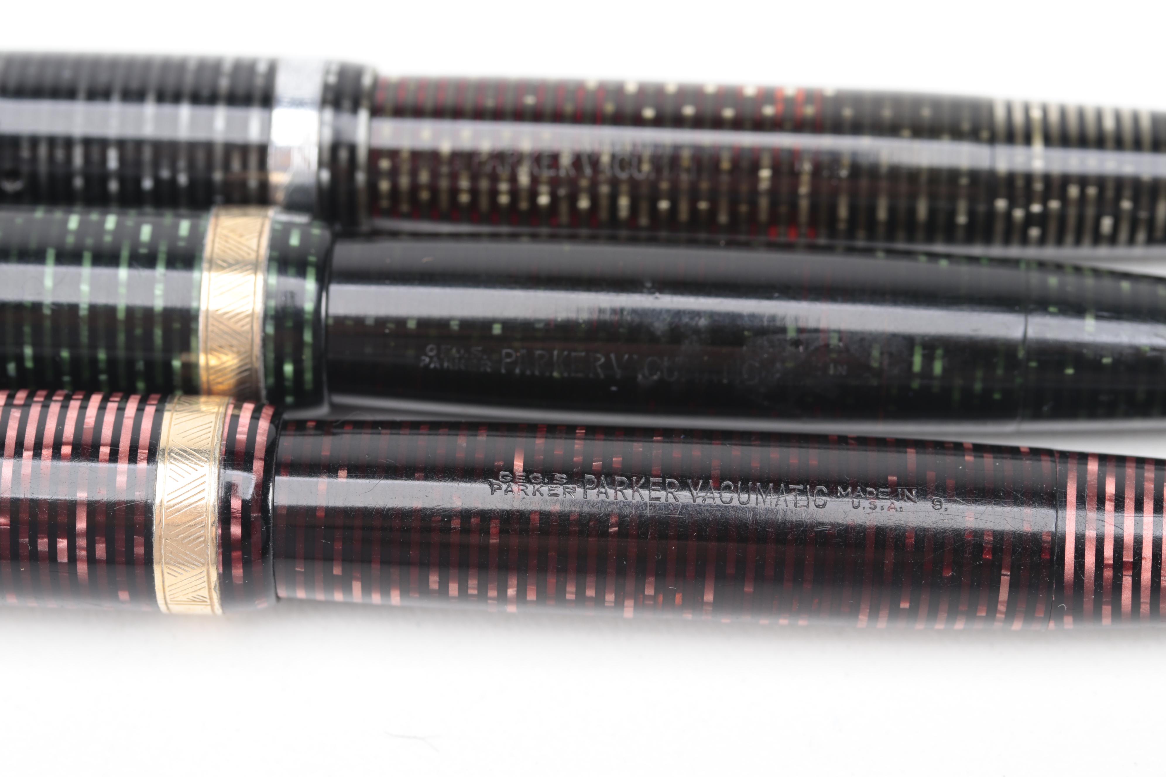 Parker Vacumatic Fountain Pens, Early to Mid-20th Century
