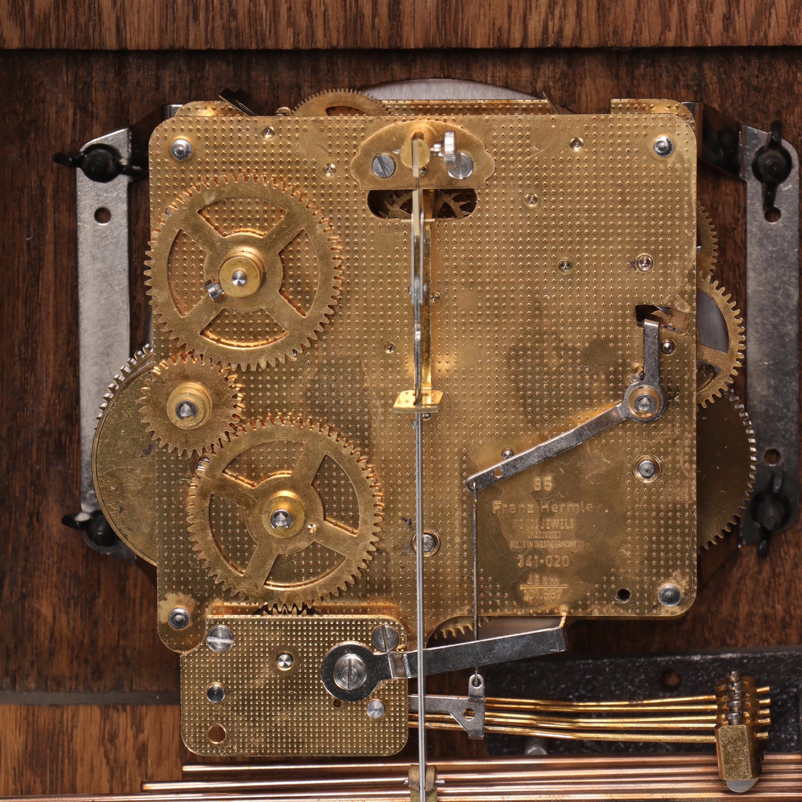 Ridgeway Schoolhouse Regulator Pendulum Wall Clock, Late 20th Century