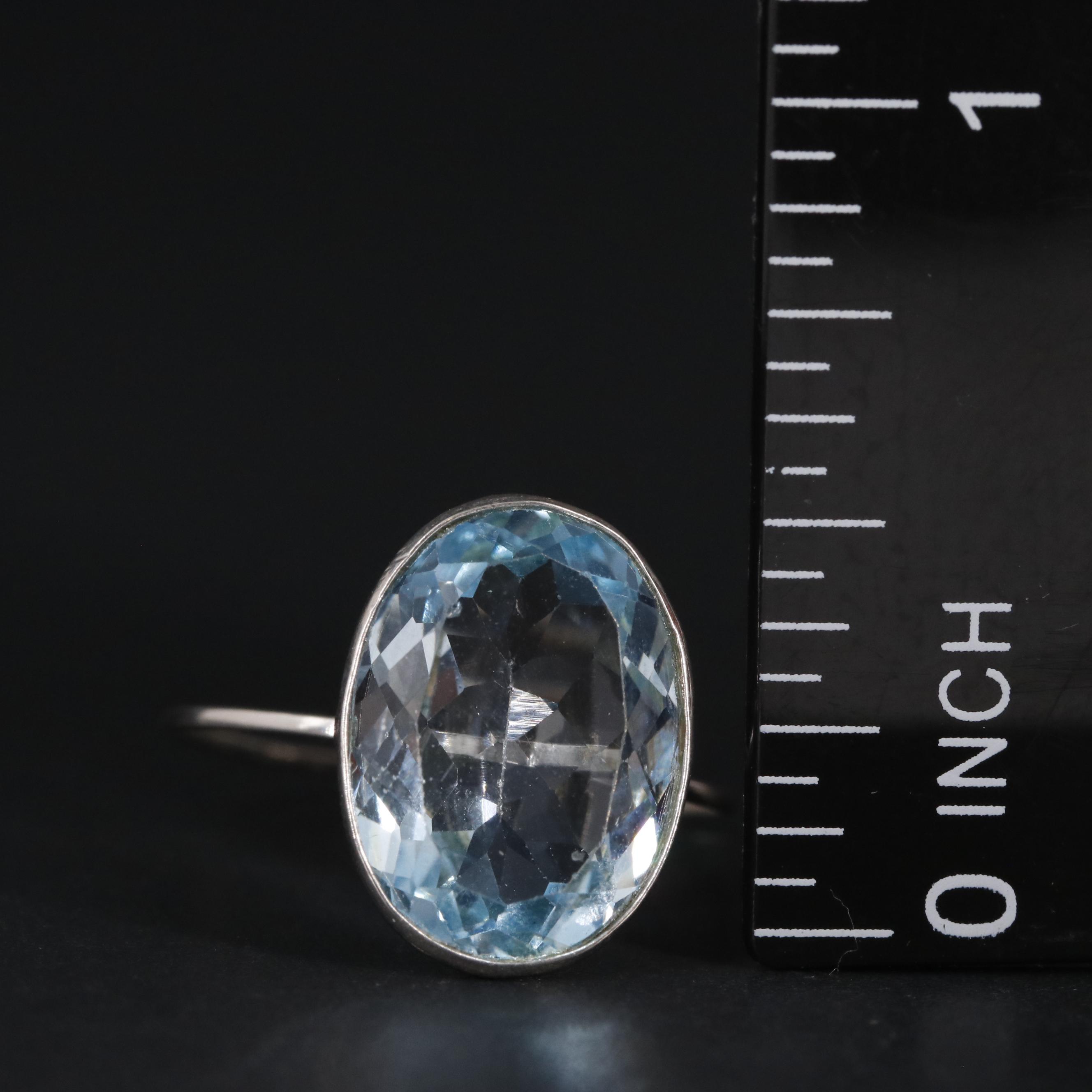 14K Topaz Ring