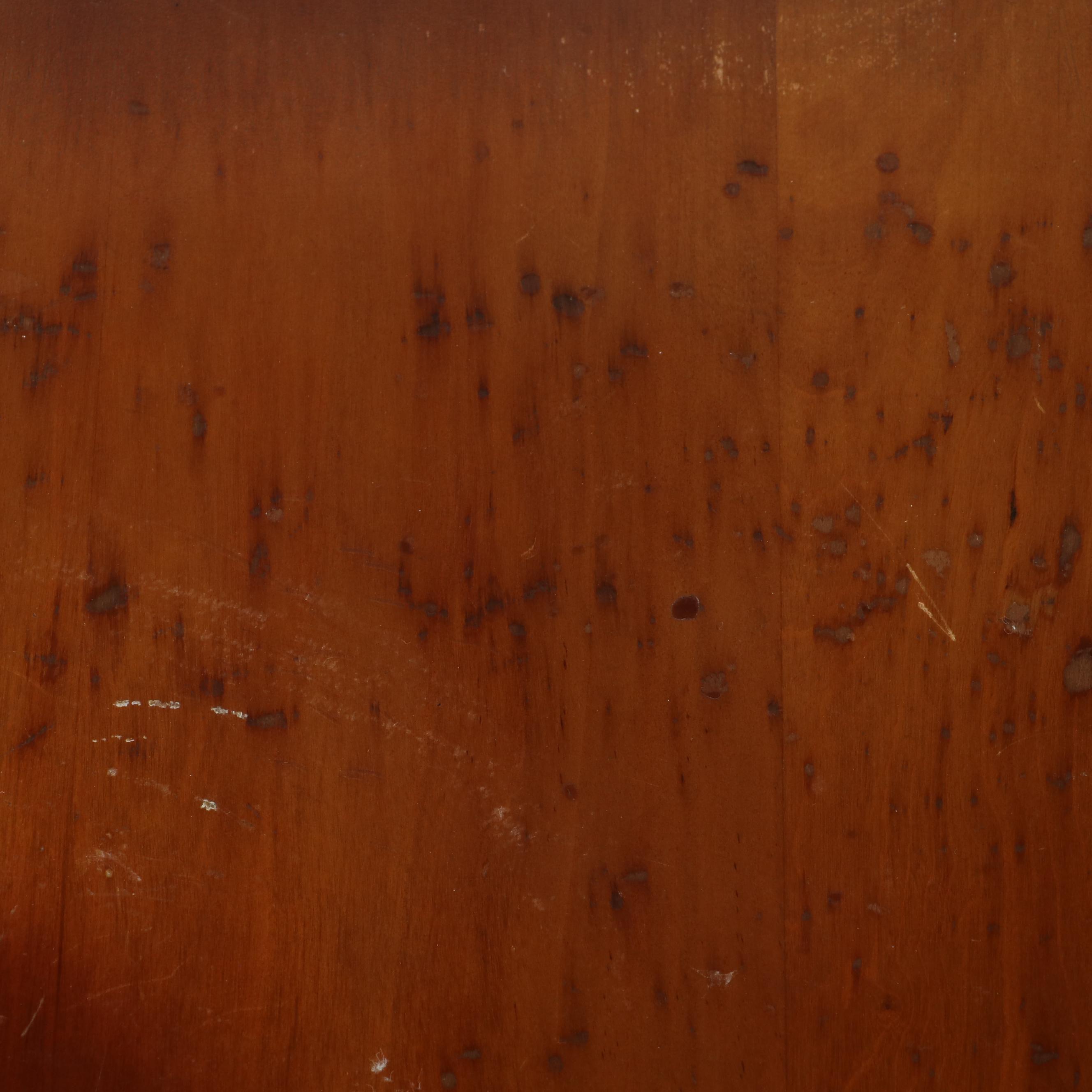 American Primitive Cherrywood Drop-Leaf Side Table, 20th Century