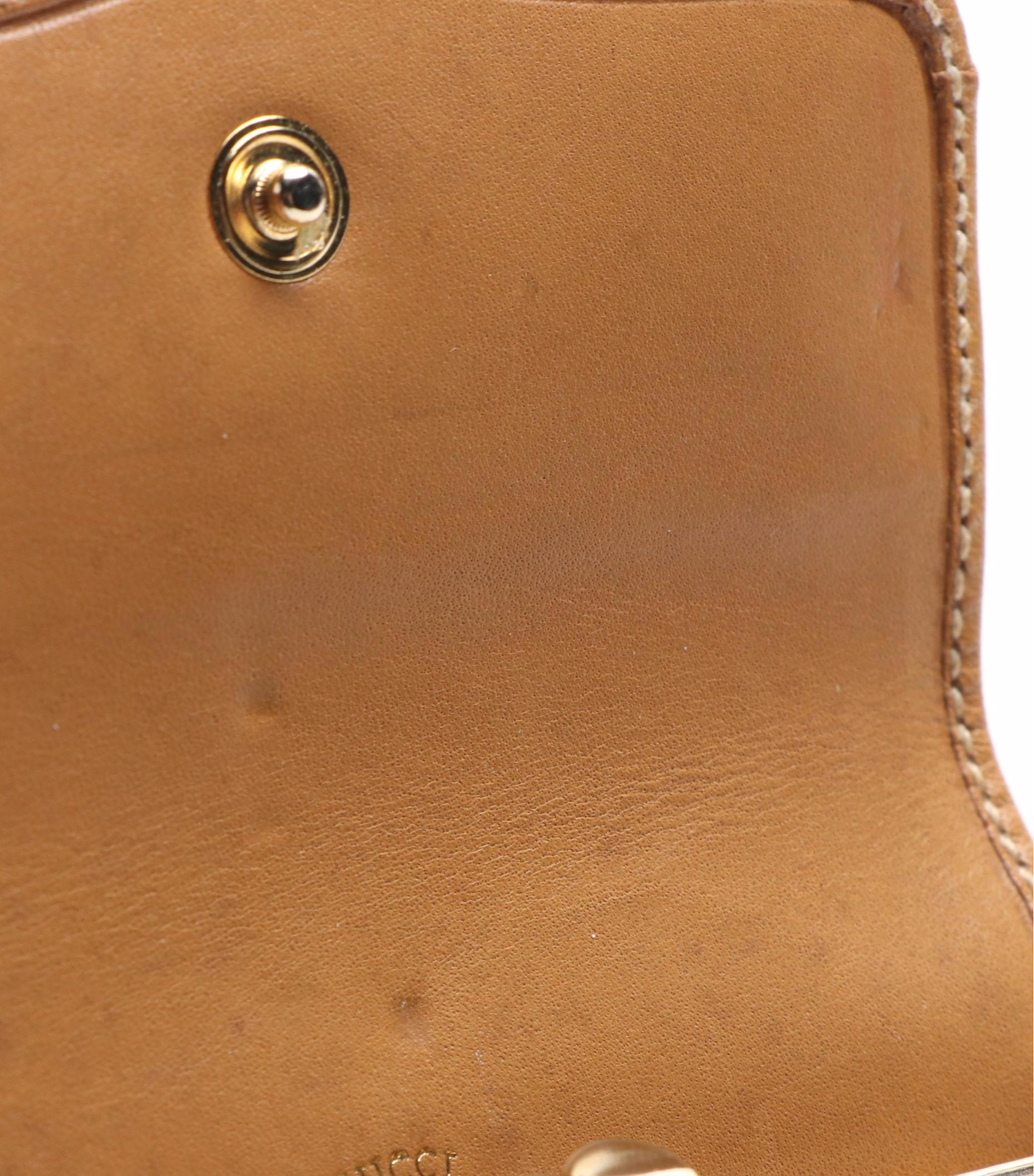 Gucci Micro Guccissima Coated Canvas and Leather Coin Purse