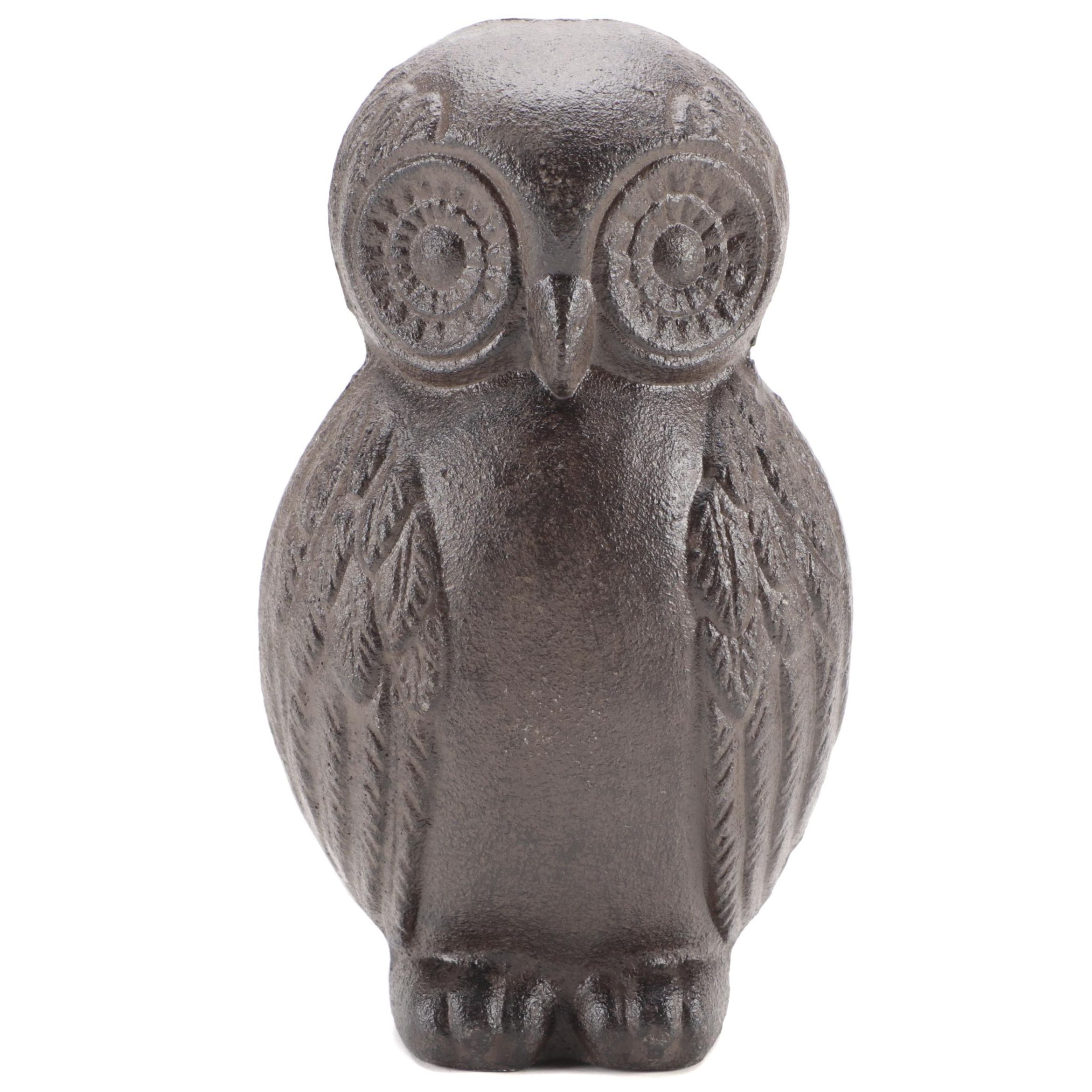 Cast Iron Owl Doorstop