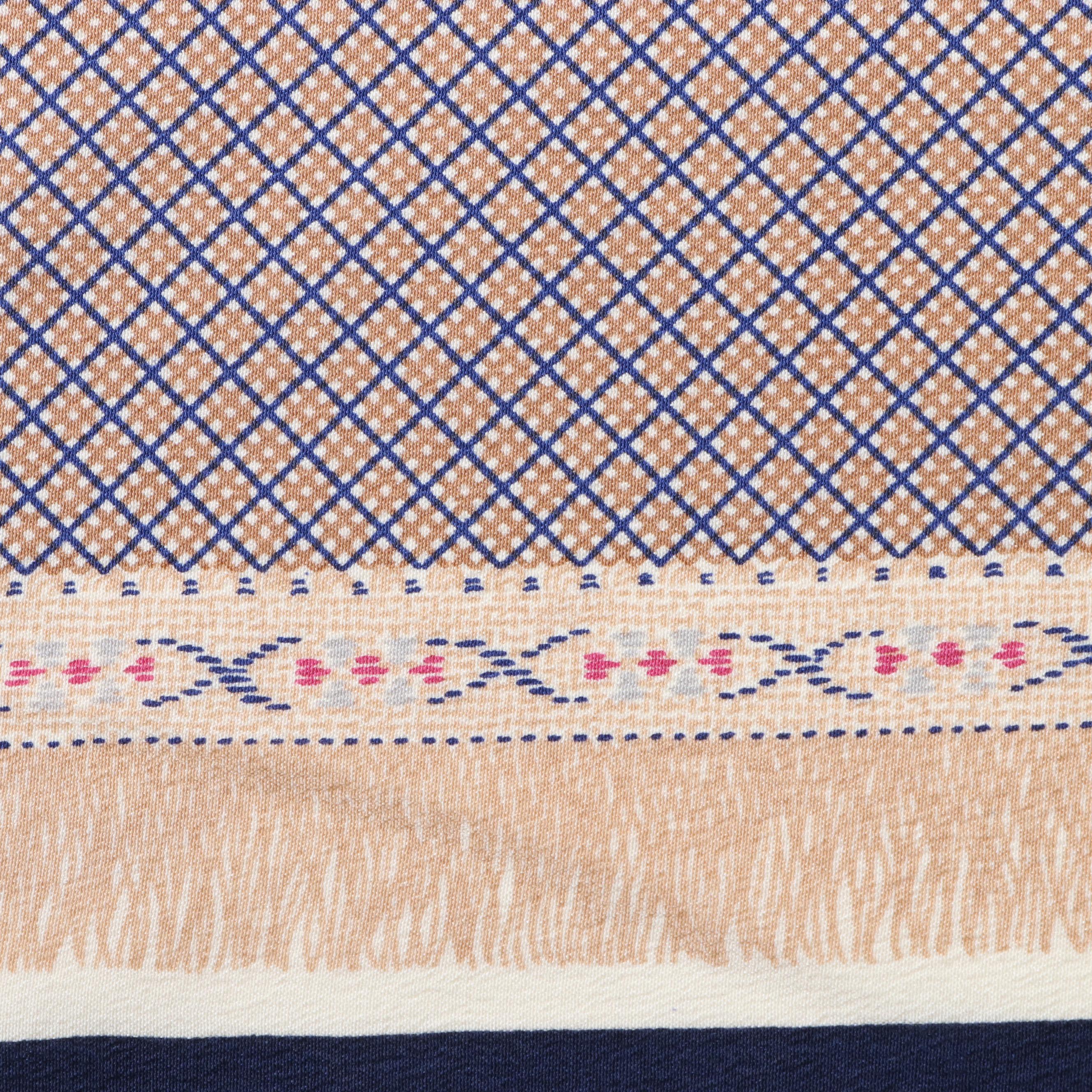 Chanel Patterned Silk Scarf