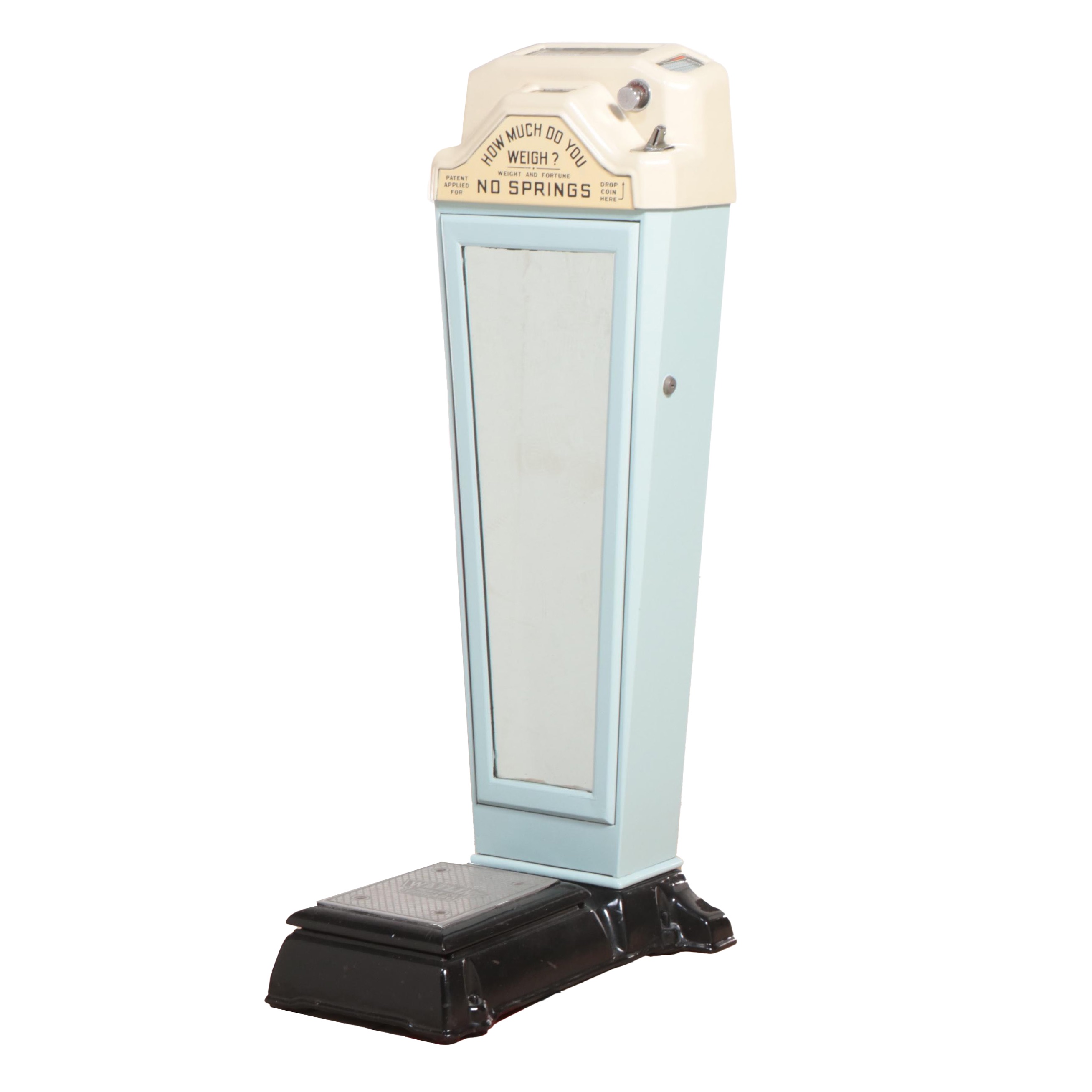 Watling Scale Company Coin Operated Weight and Fortune Amusement Scale