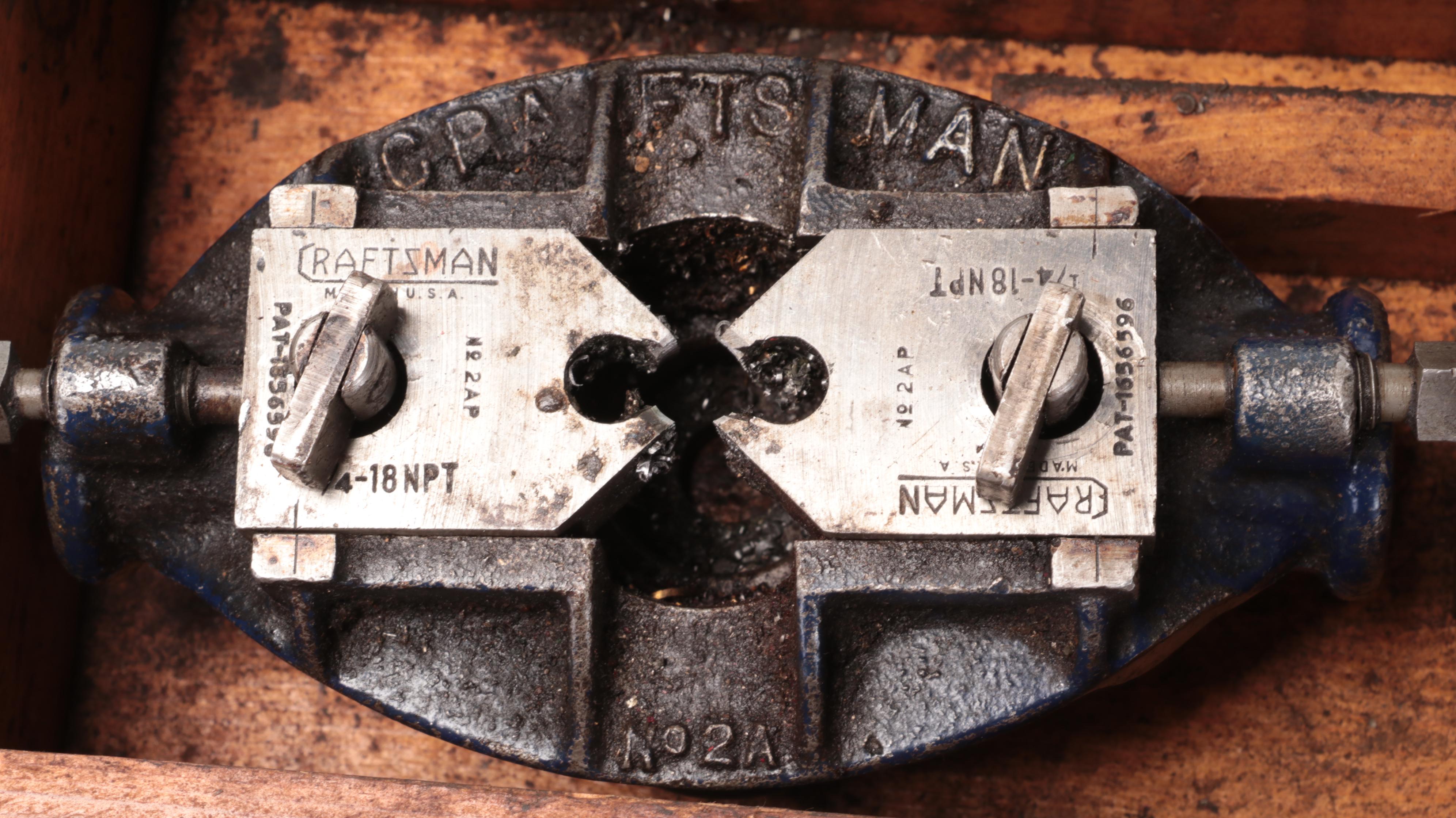 Craftsman No. 2A Pipe Threader Kit With Dies