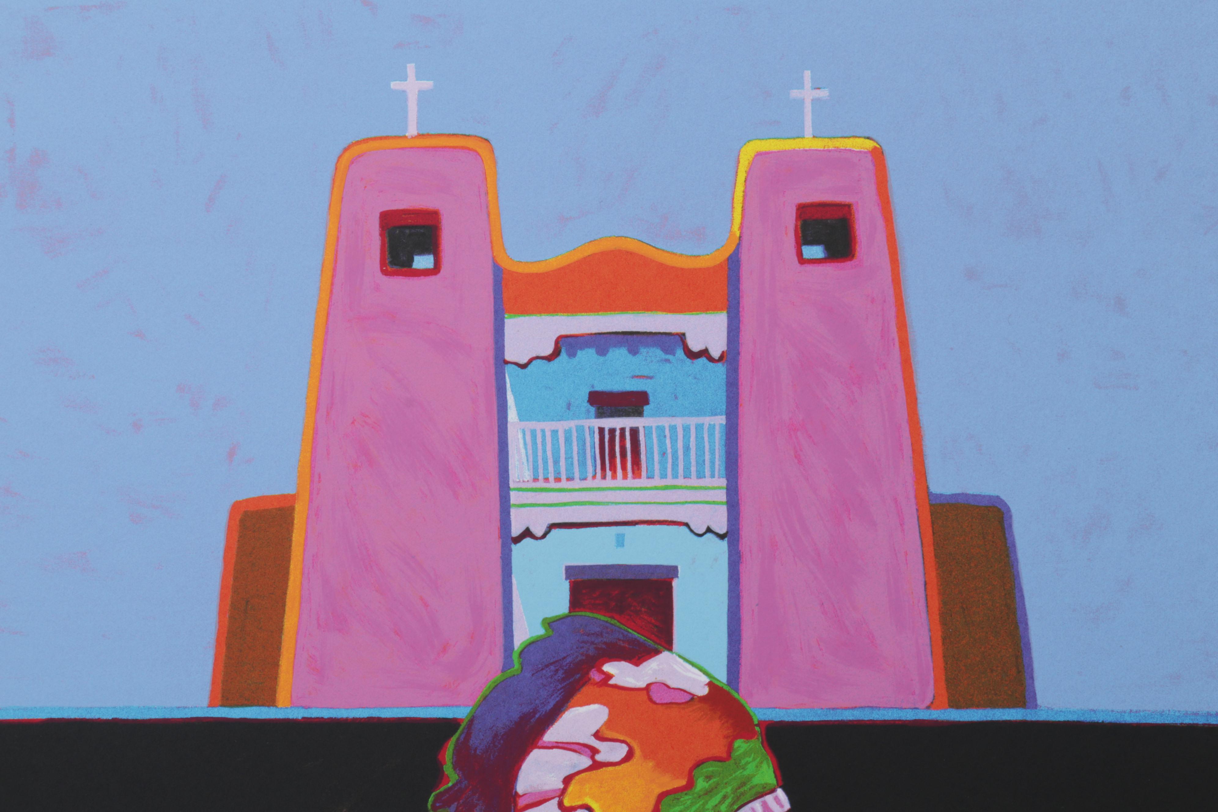 John Nieto Serigraph "Nambe," 1996