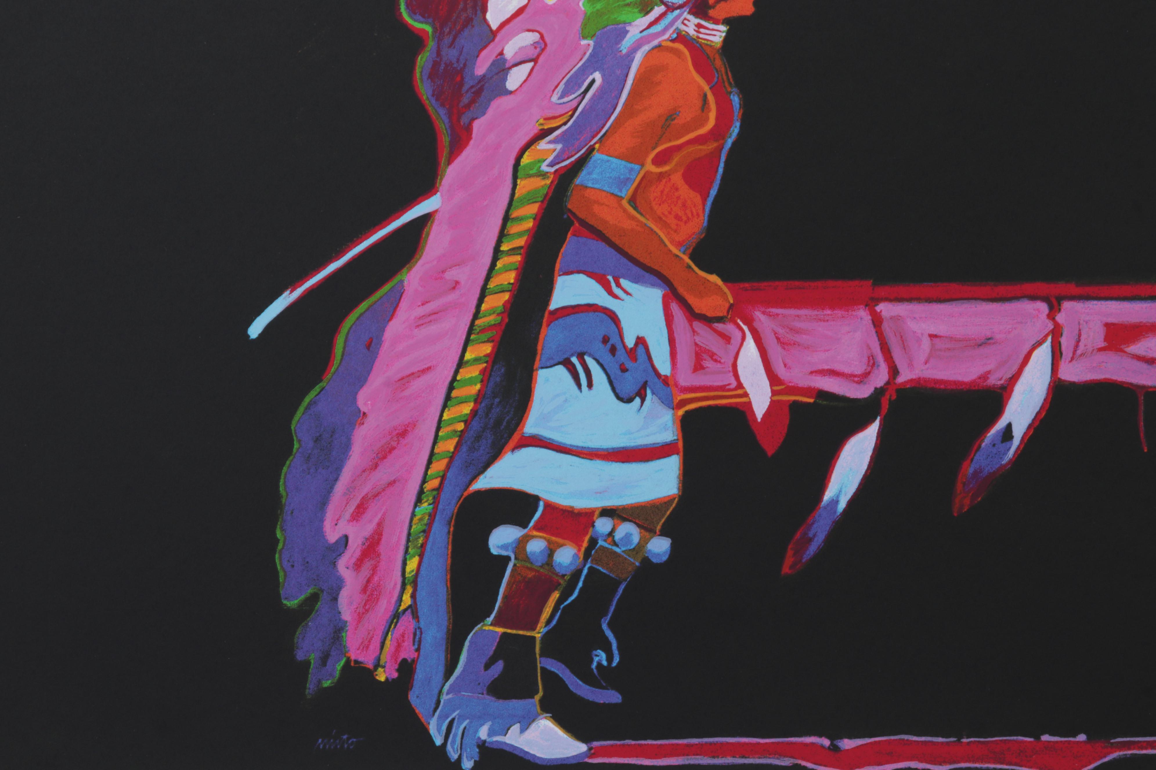 John Nieto Serigraph "Nambe," 1996