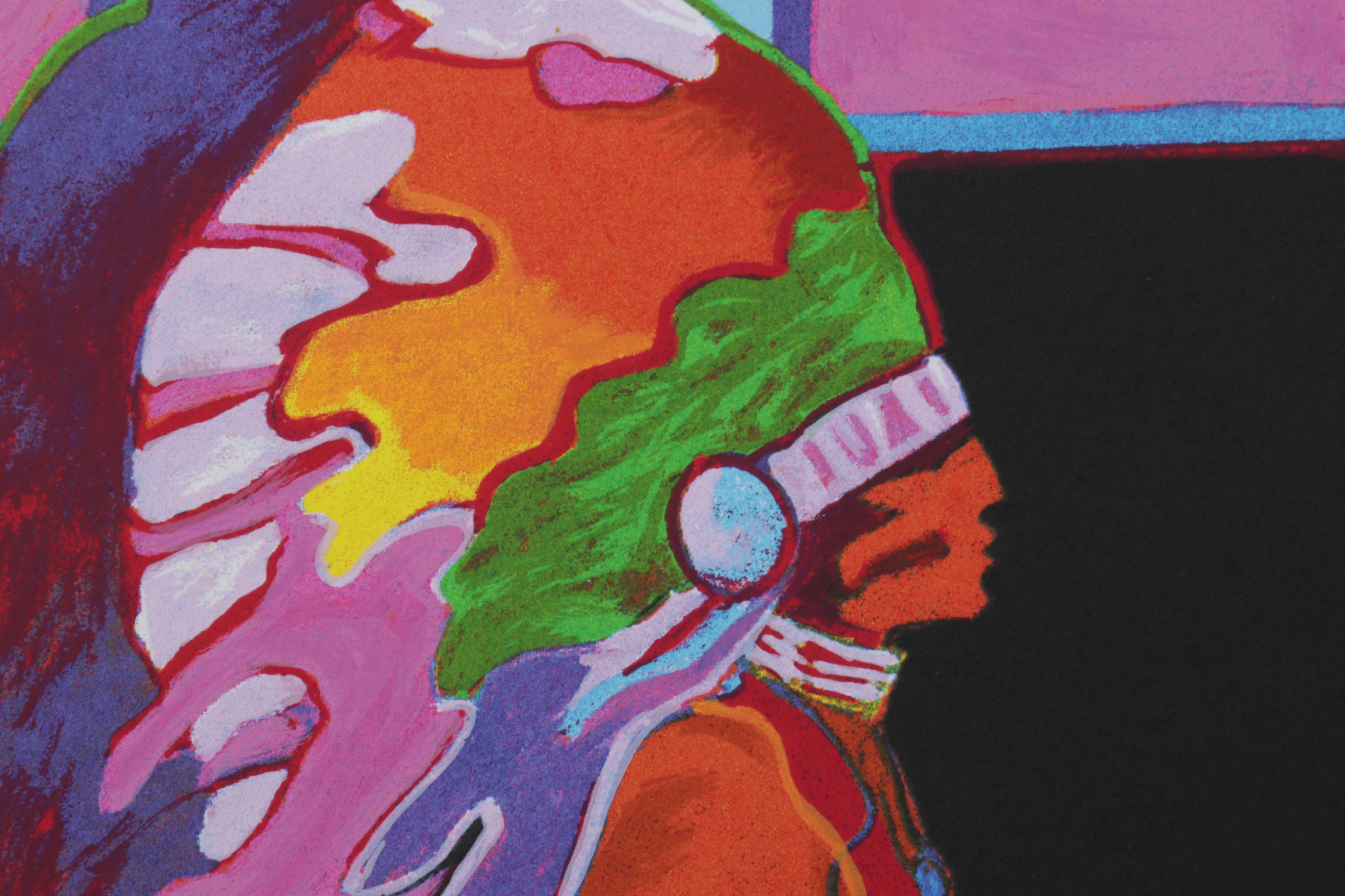 John Nieto Serigraph "Nambe," 1996