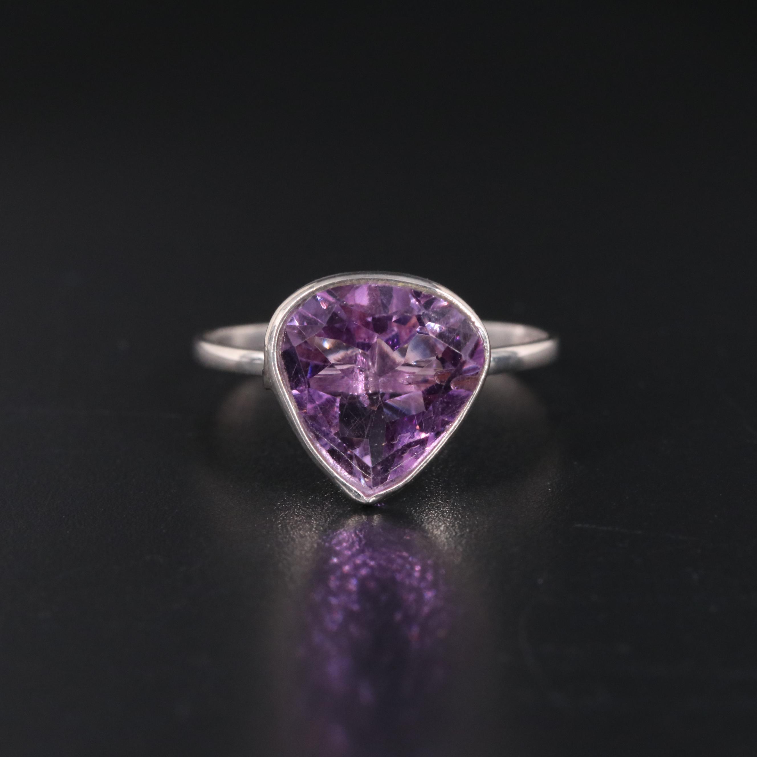 14K Amethyst Ring