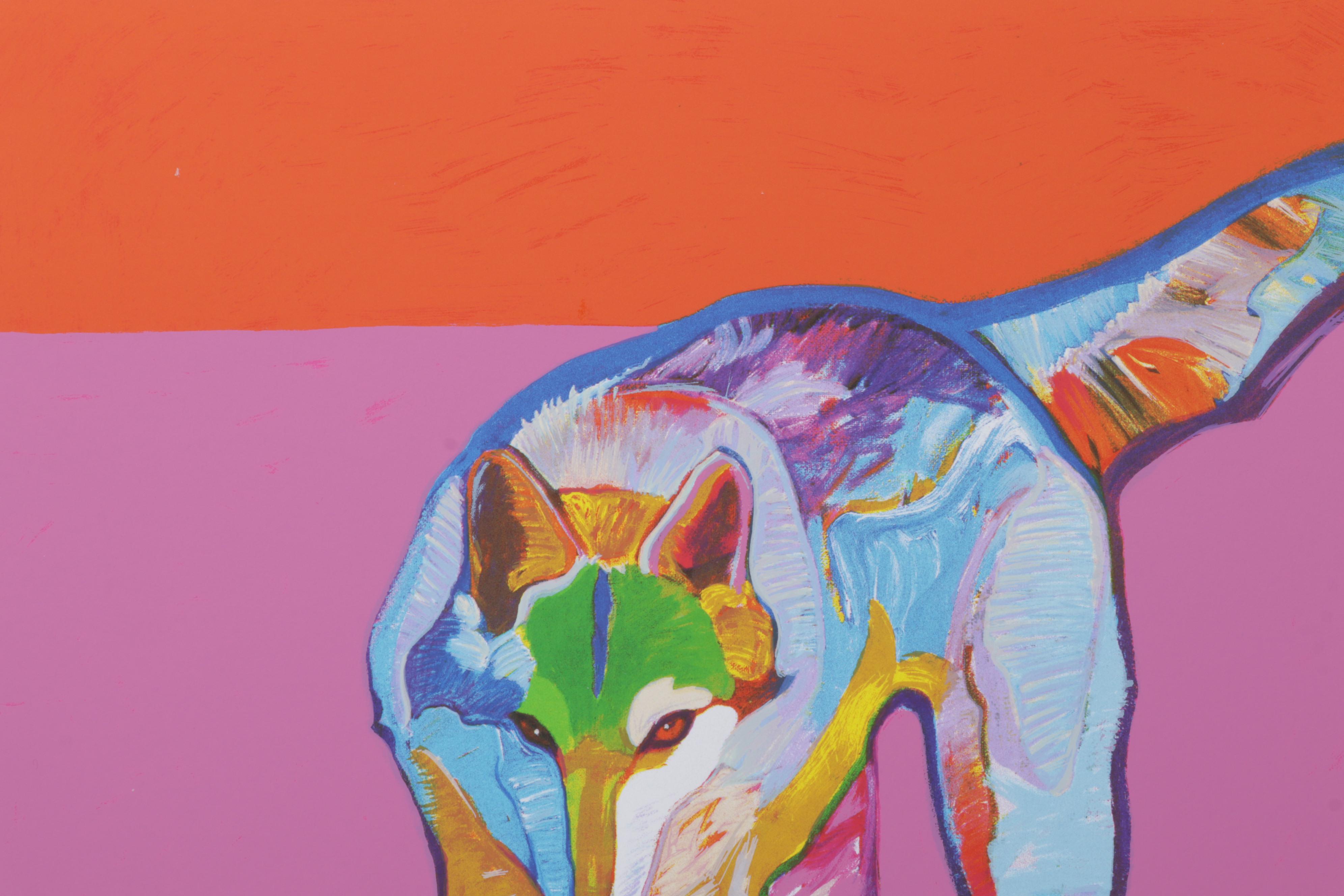 John Nieto Serigraph "God's Dog," 1996