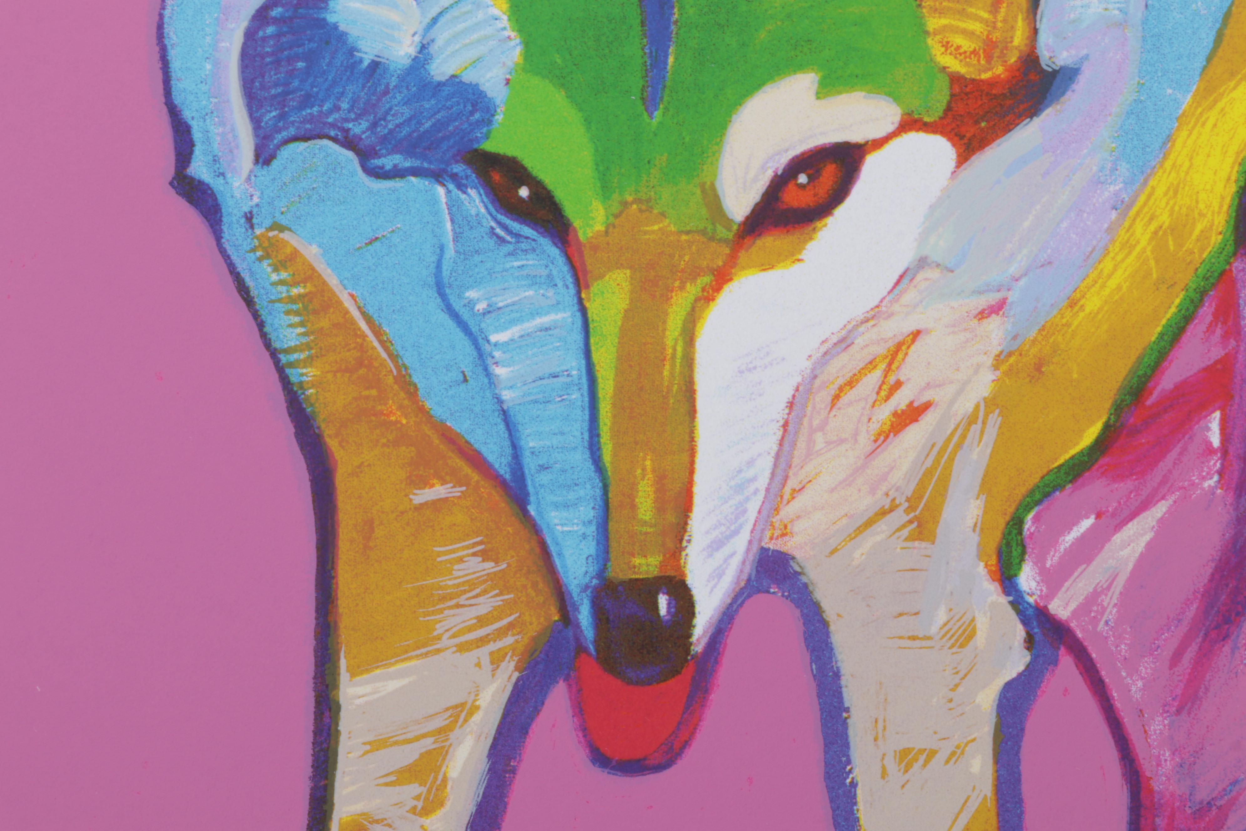 John Nieto Serigraph "God's Dog," 1996